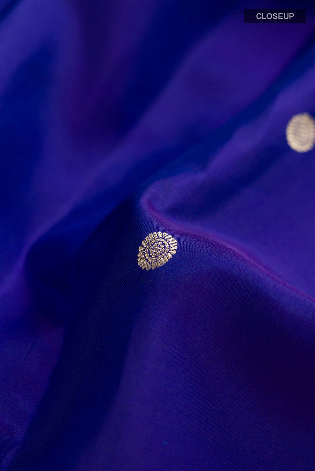 Blue Kanchipuram Silk Saree