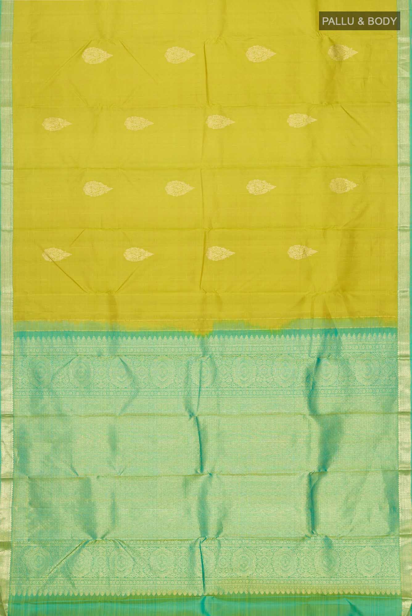 Green Kanchipuram Silk Saree