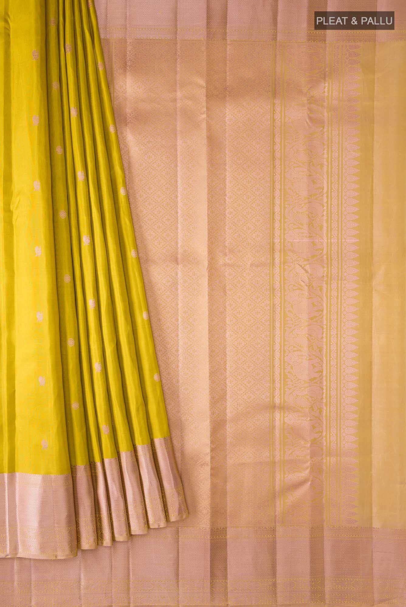 Green Kanchipuram Silk Saree