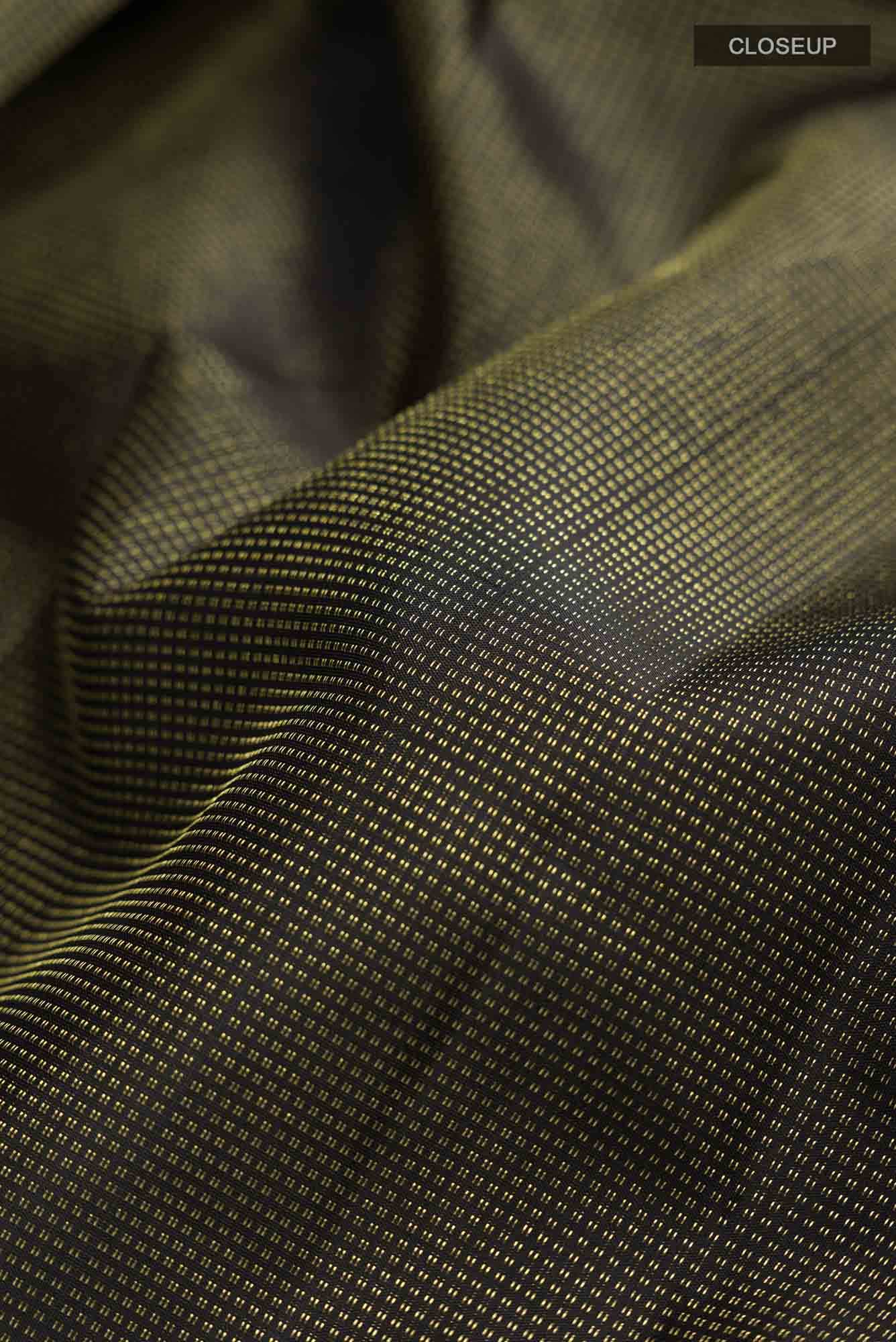 Black Kanchipuram Silk Saree