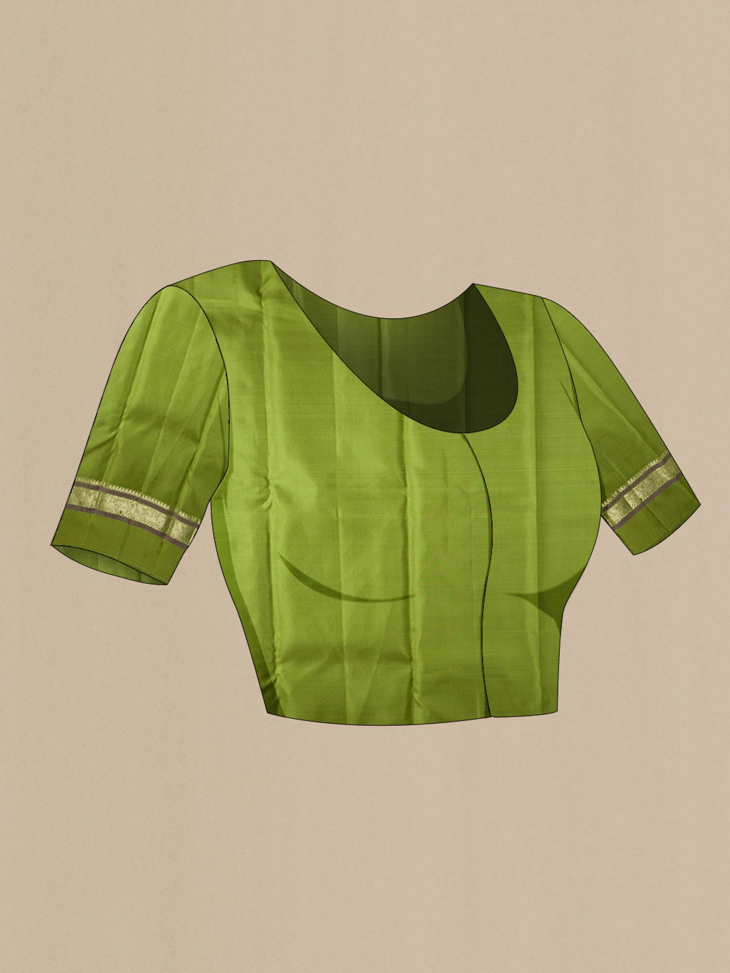 Green Kanchipuram Silk Saree