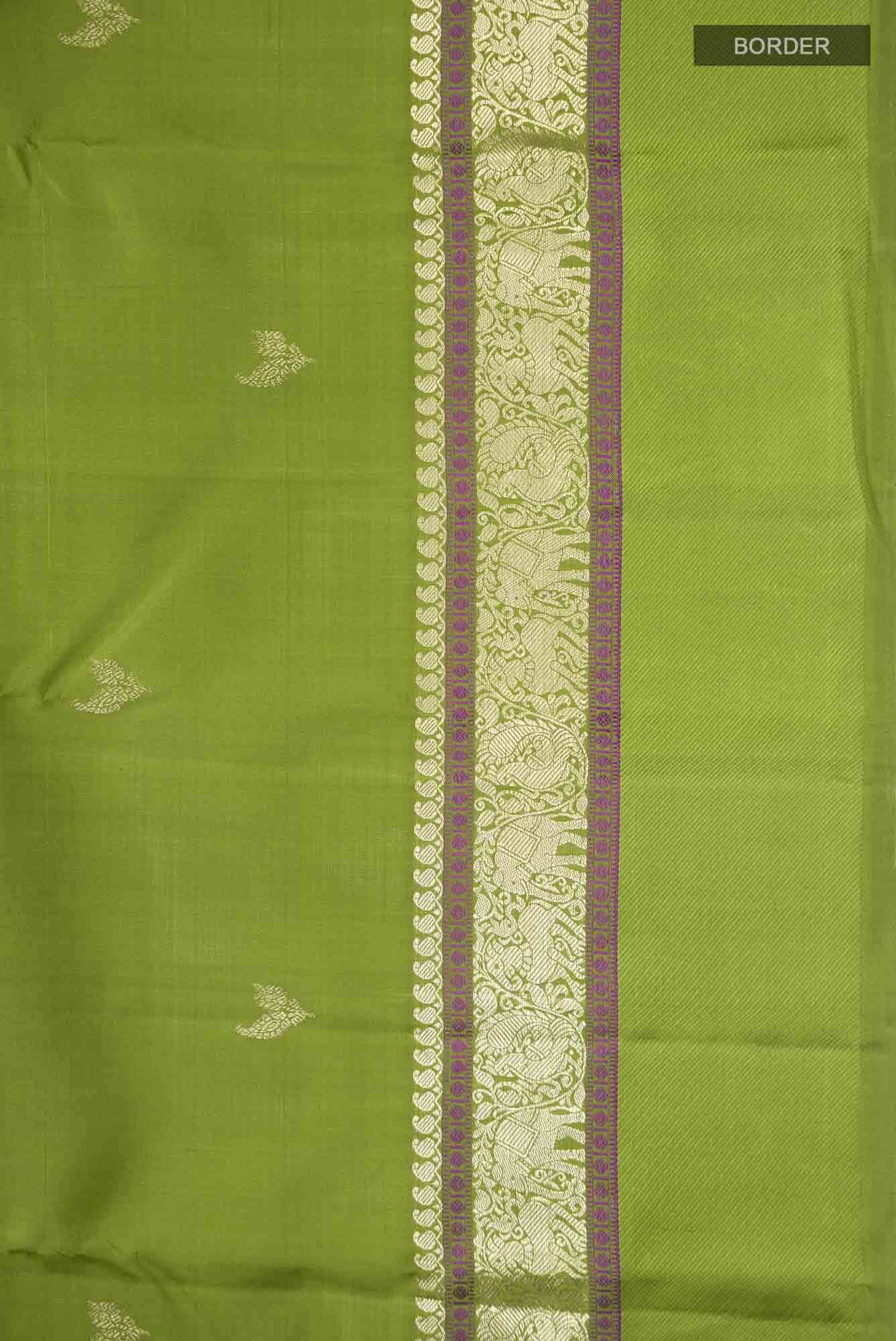 Green Kanchipuram Silk Saree