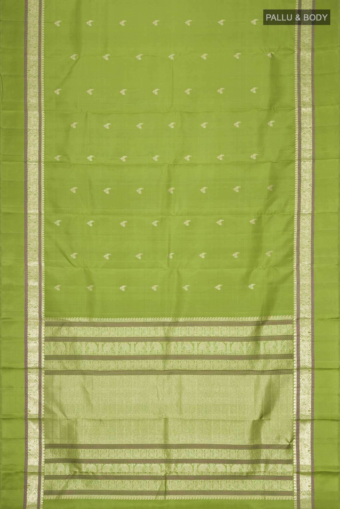 Green Kanchipuram Silk Saree
