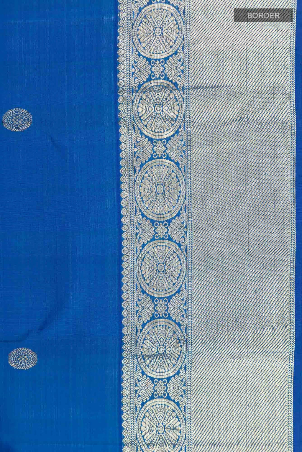 Blue Kanchipuram Silk Saree
