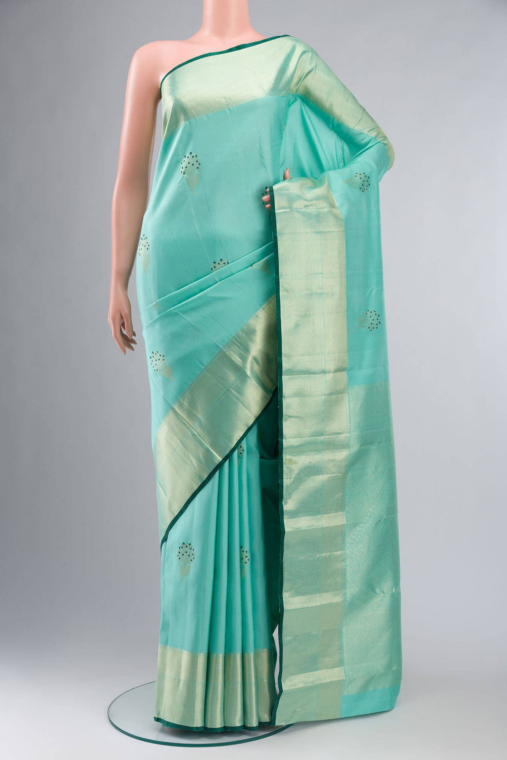Green Kanchipuram Silk Saree
