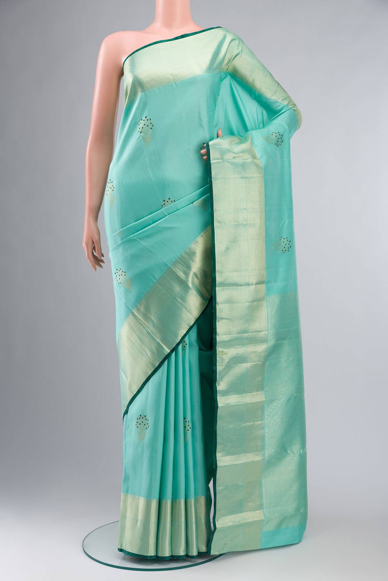 Green Kanchipuram Silk Saree