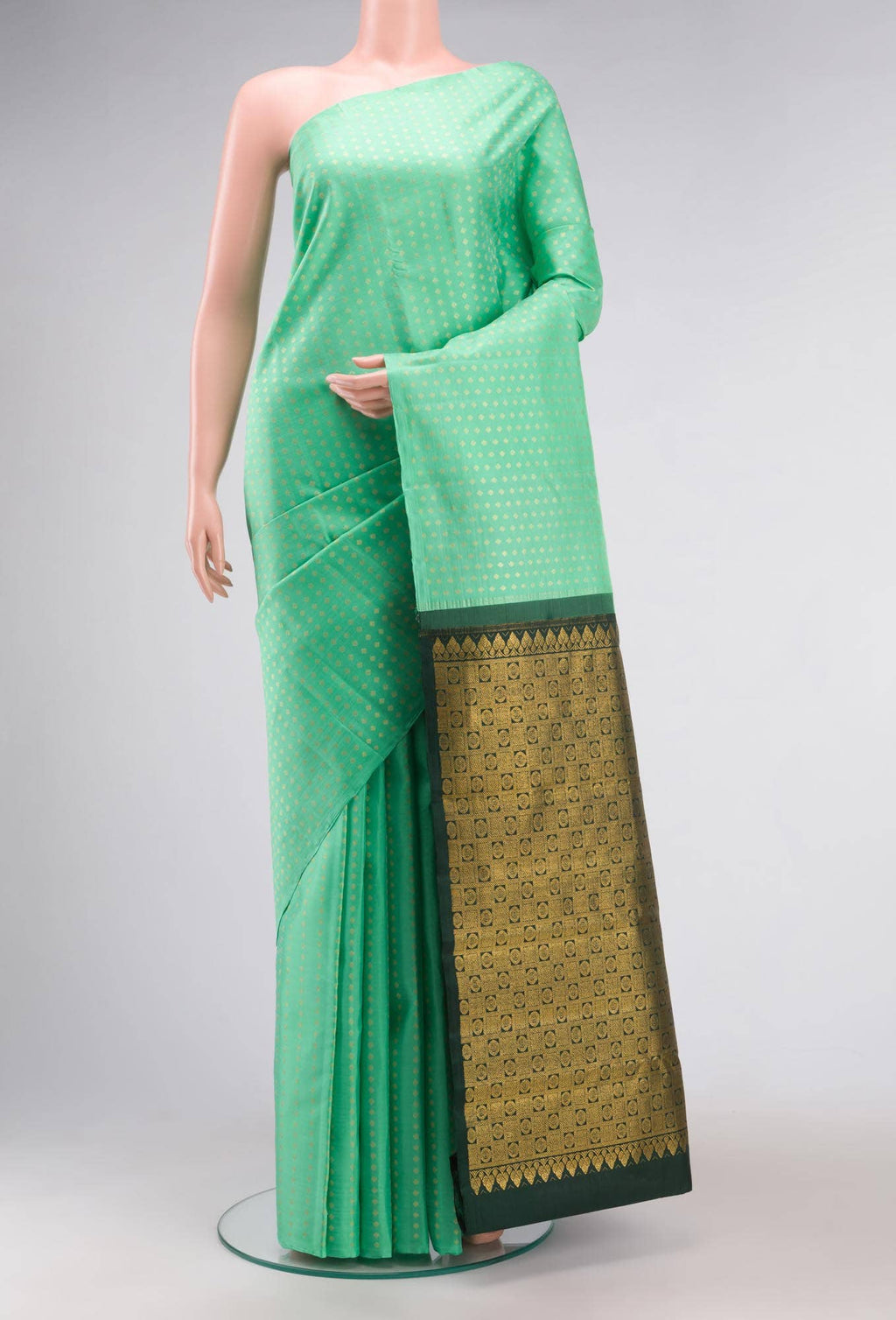 Green Kanchipuram Silk Saree
