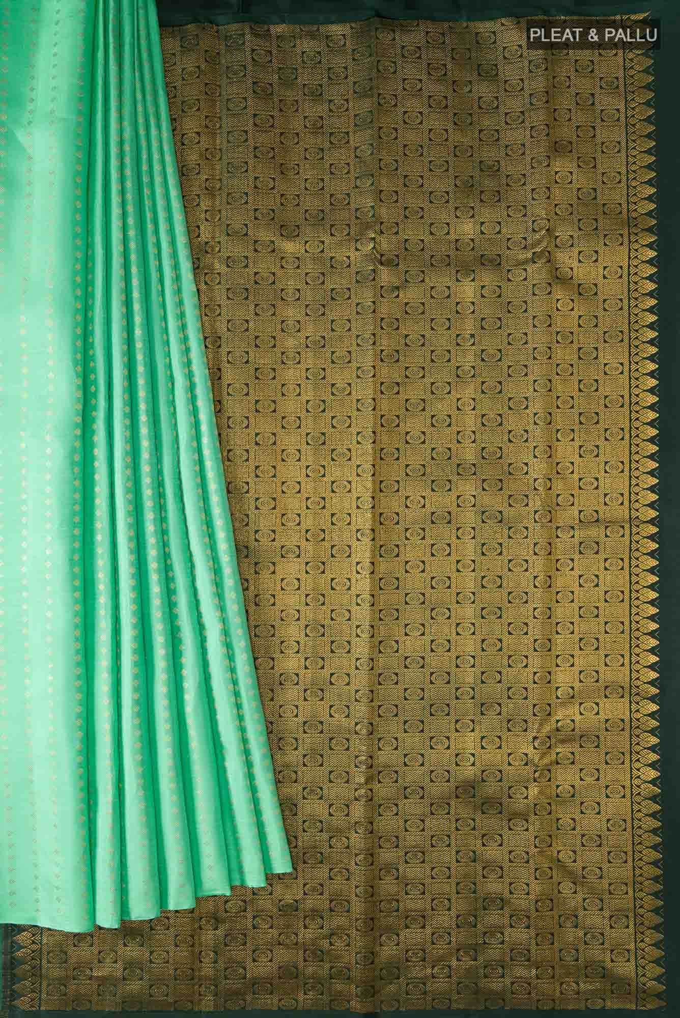 Green Kanchipuram Silk Saree
