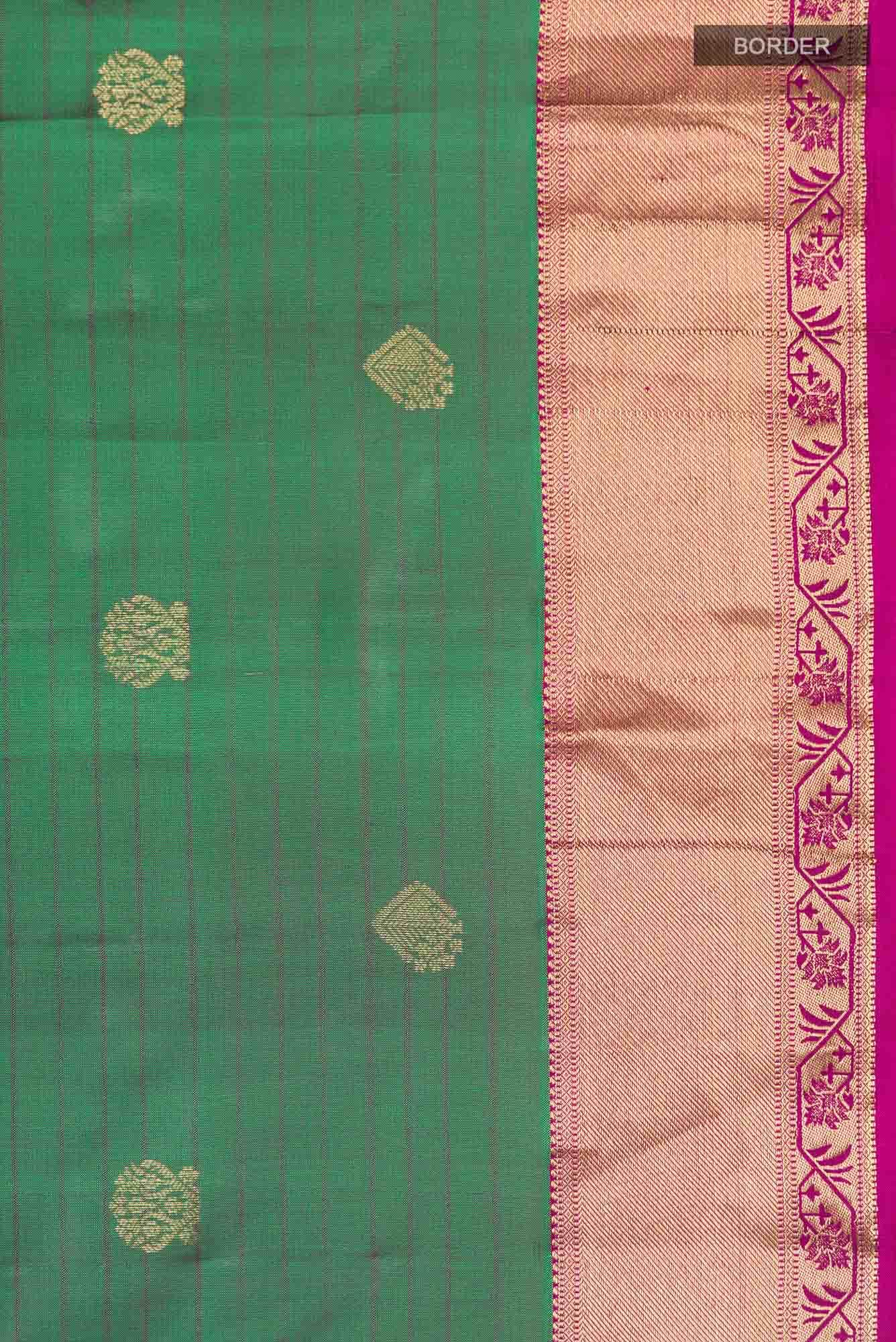 Green Kanchipuram Silk Saree