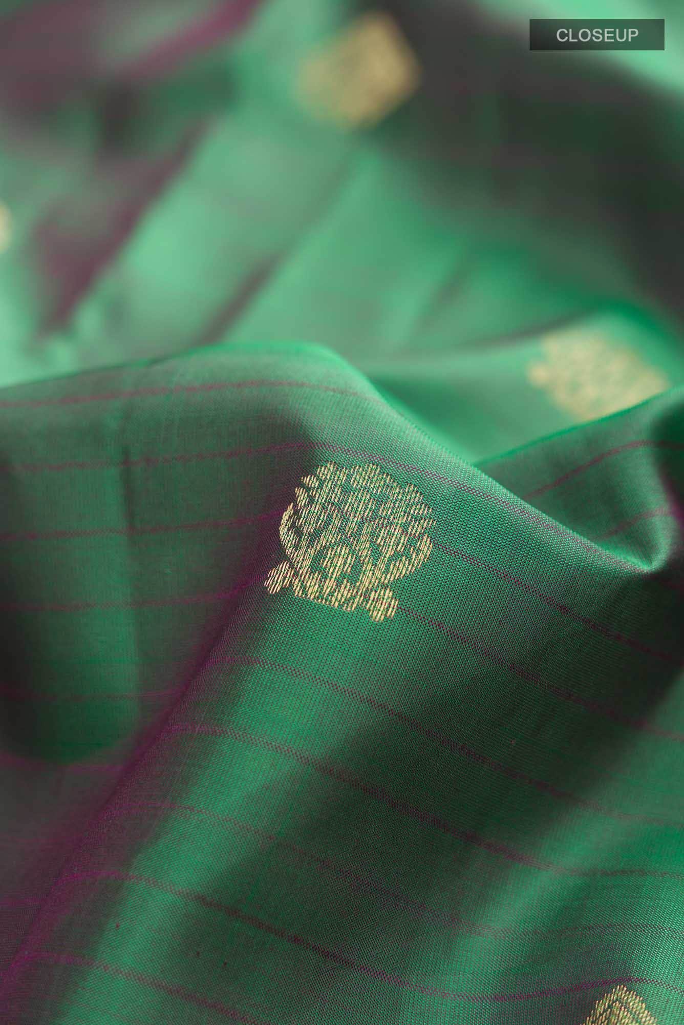 Green Kanchipuram Silk Saree