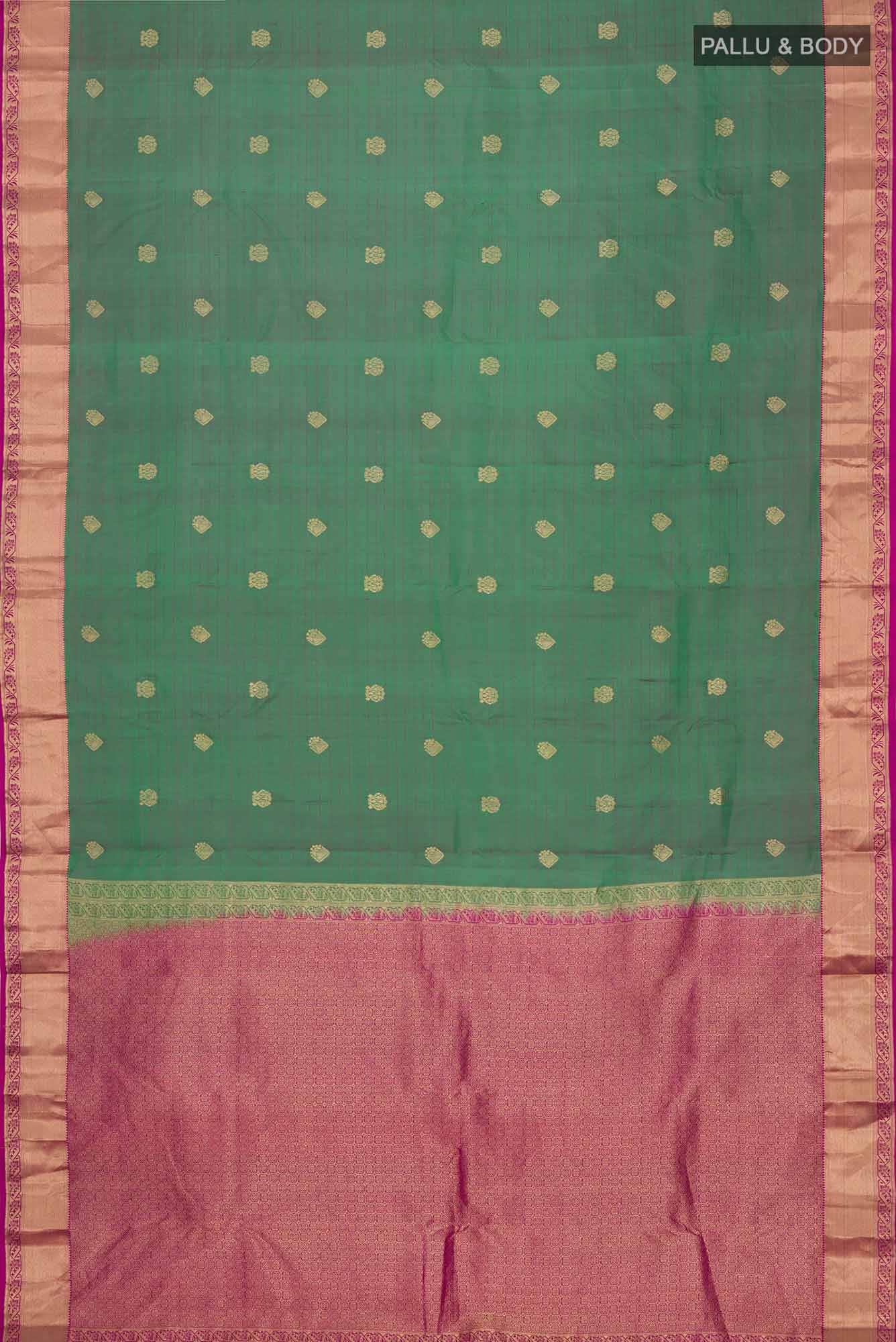 Green Kanchipuram Silk Saree