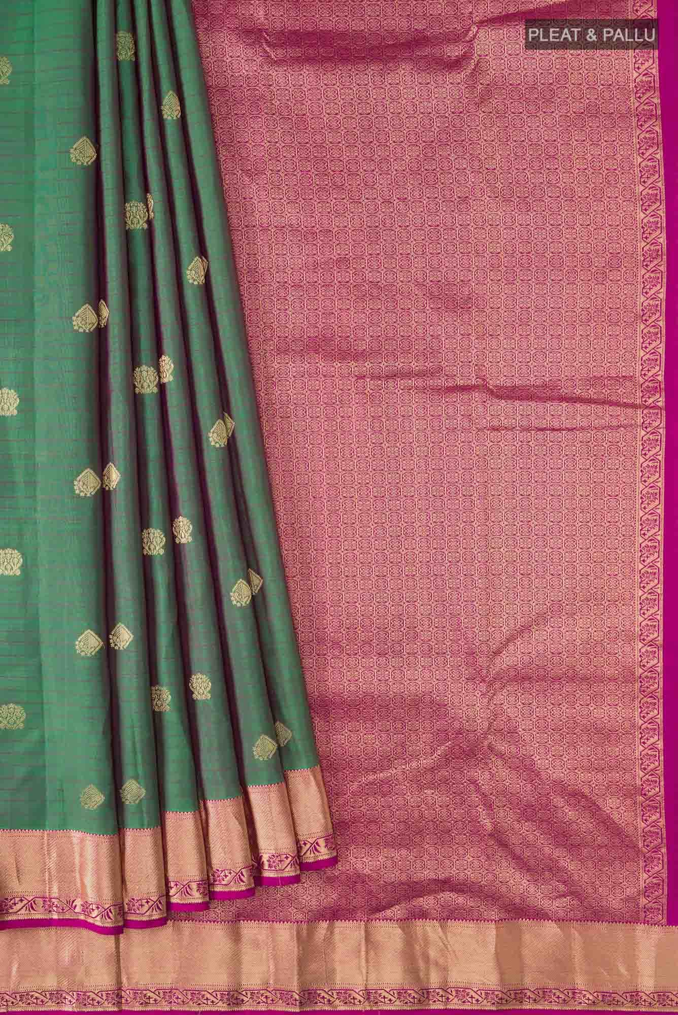 Green Kanchipuram Silk Saree