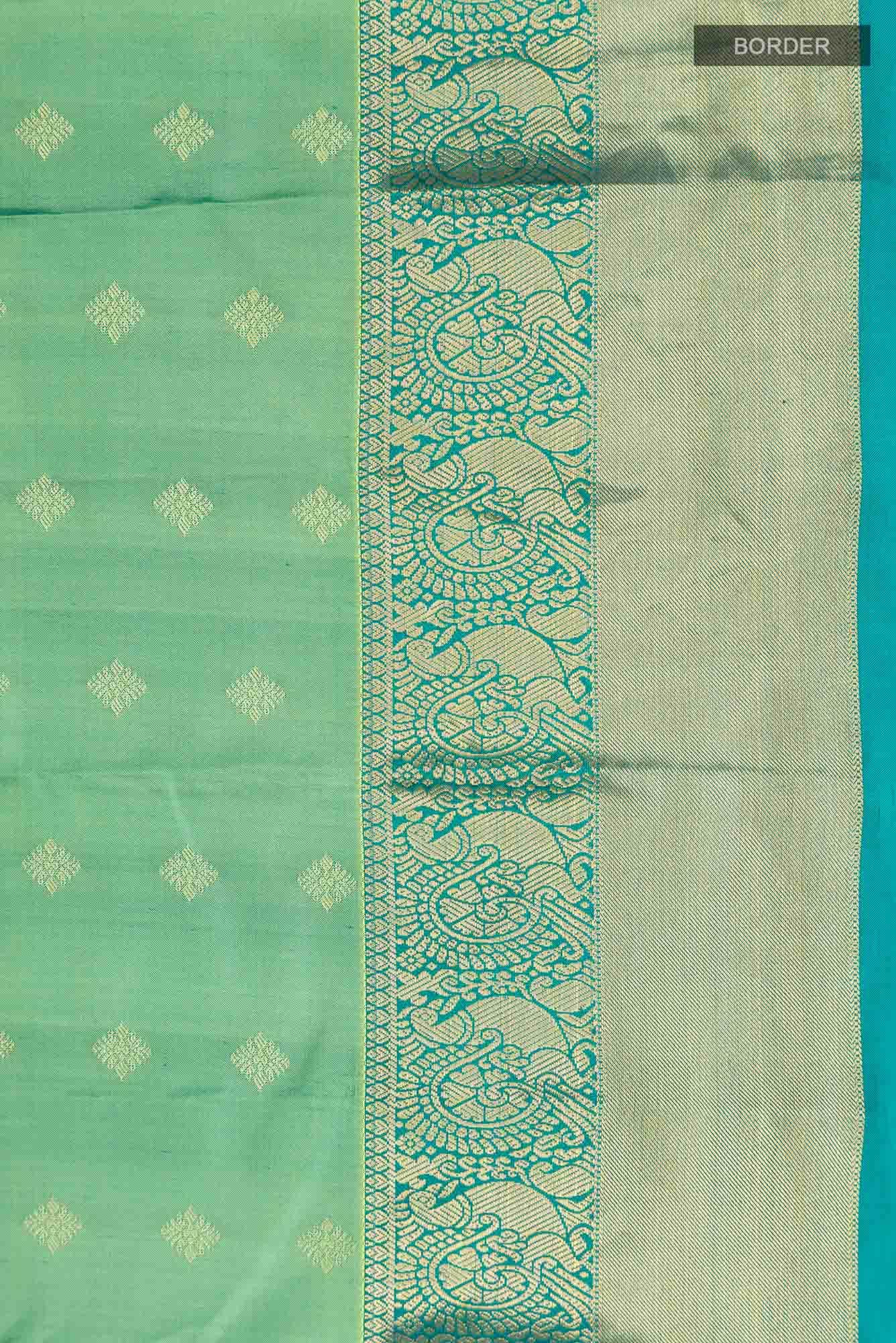 Green Kanchipuram Silk Saree