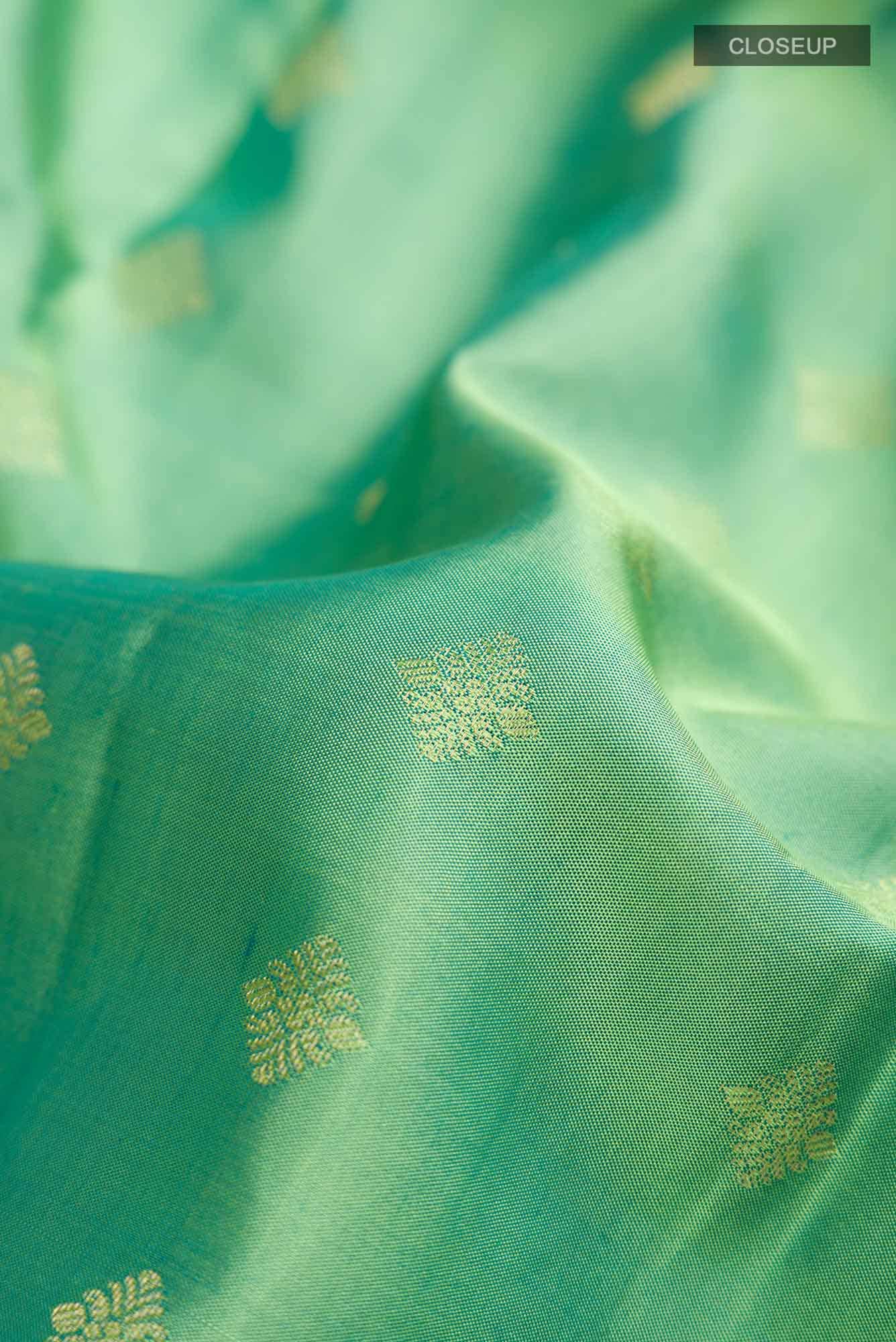 Green Kanchipuram Silk Saree