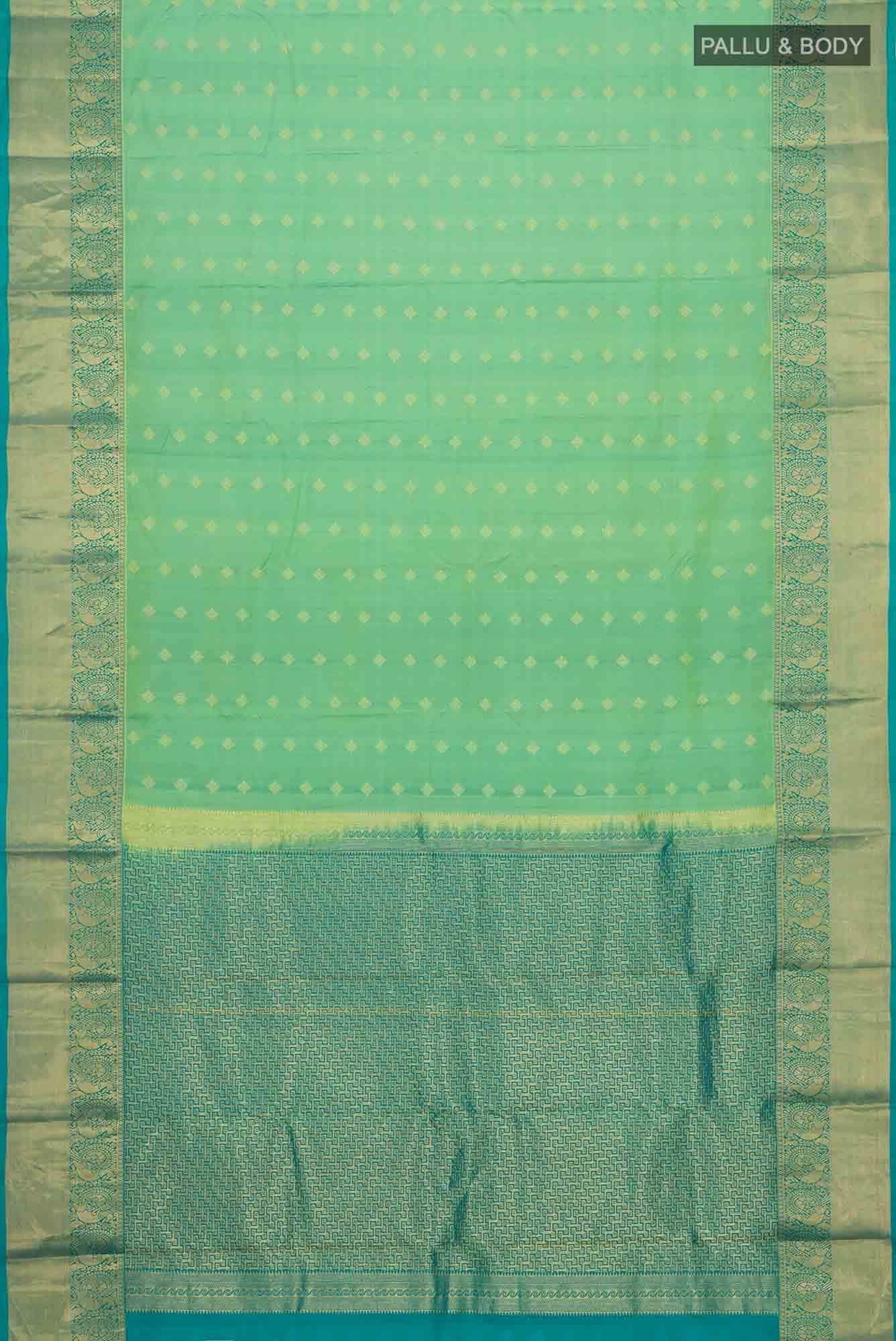 Green Kanchipuram Silk Saree