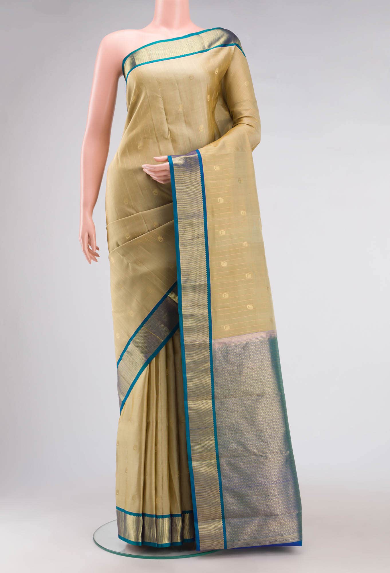 Green Kanchipuram Silk Saree