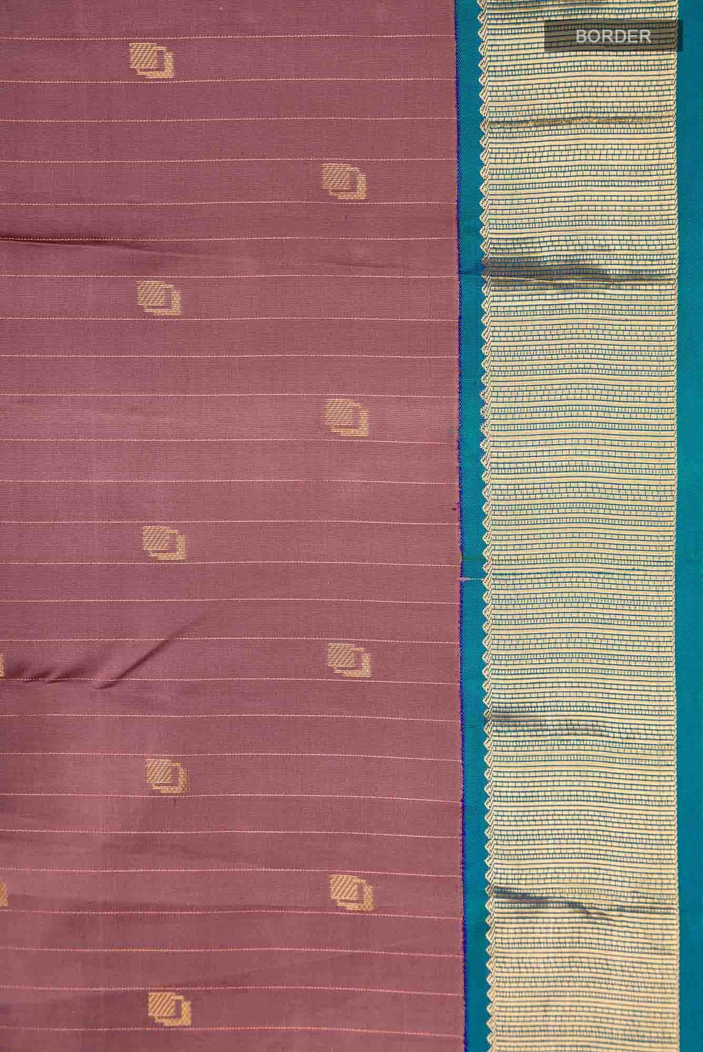 Brown Kanchipuram Silk Saree
