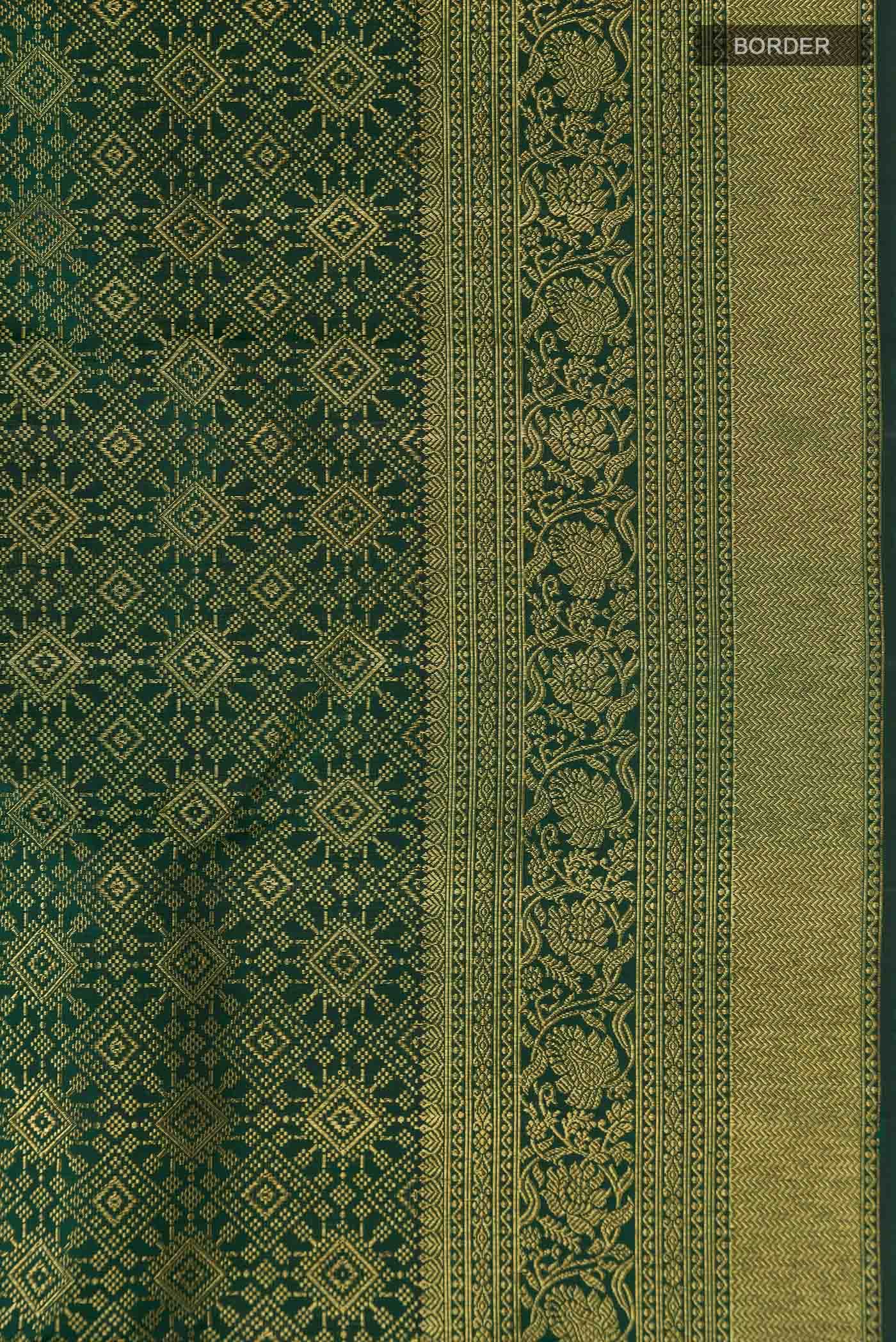 Green Kanchipuram Silk Saree