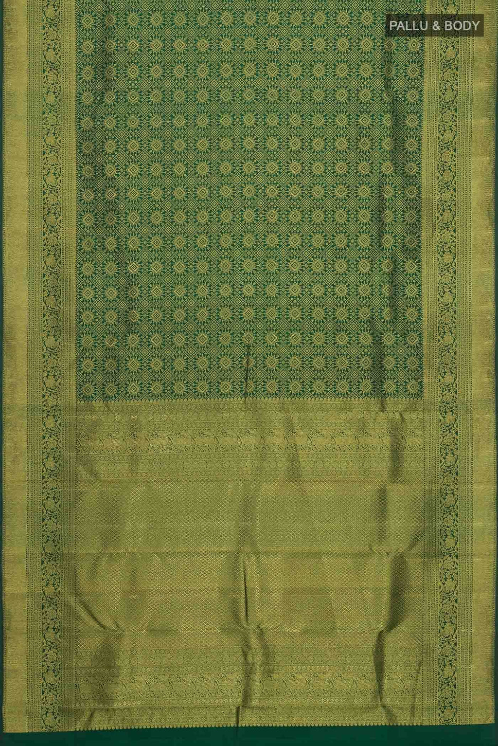 Green Kanchipuram Silk Saree