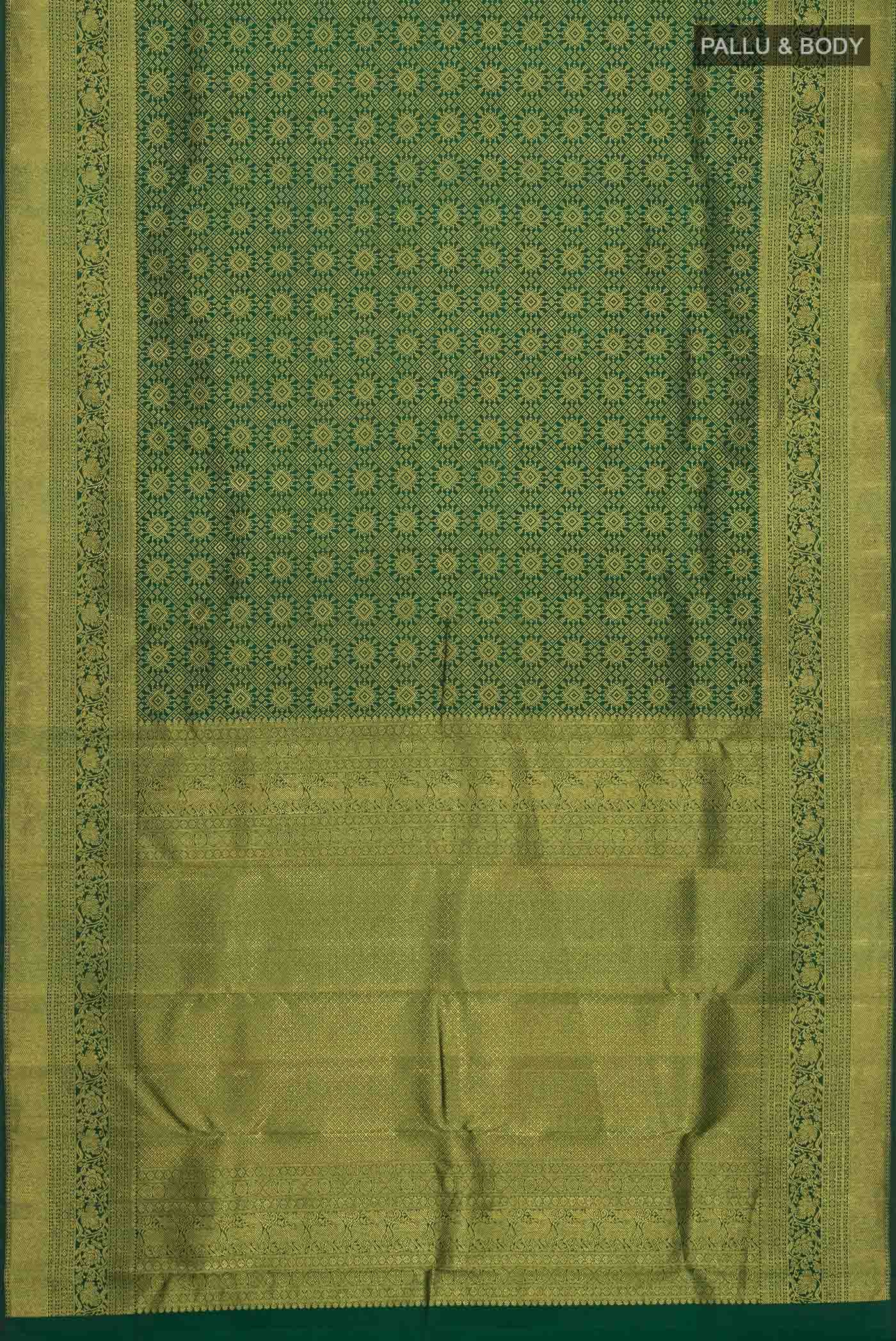 Green Kanchipuram Silk Saree