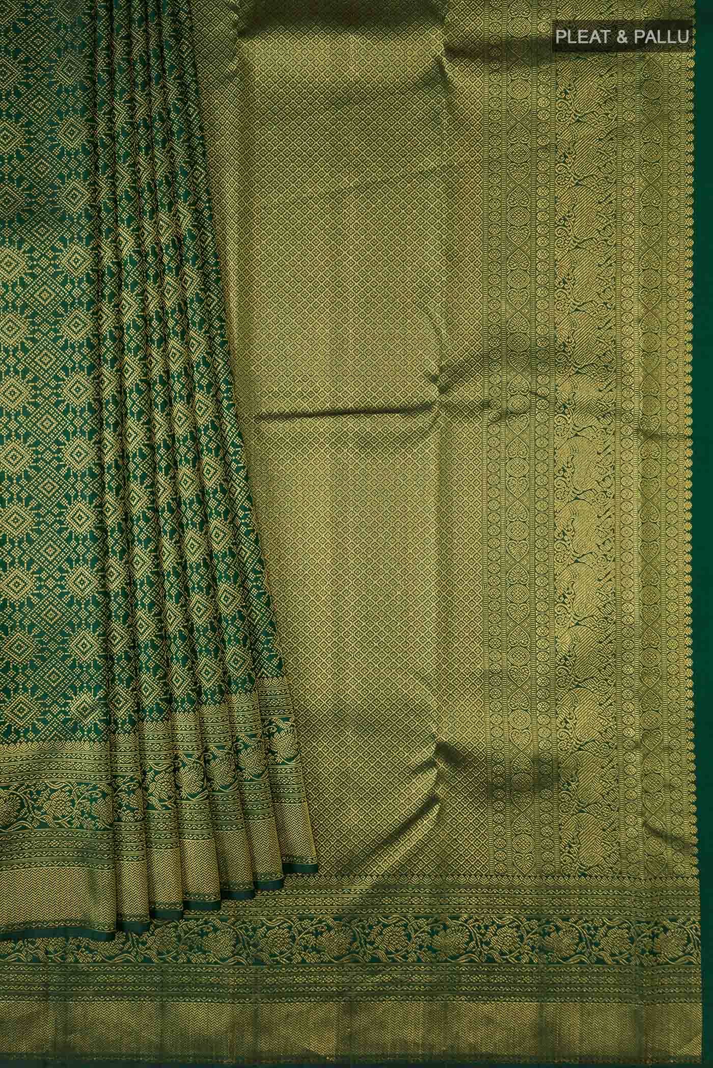 Green Kanchipuram Silk Saree