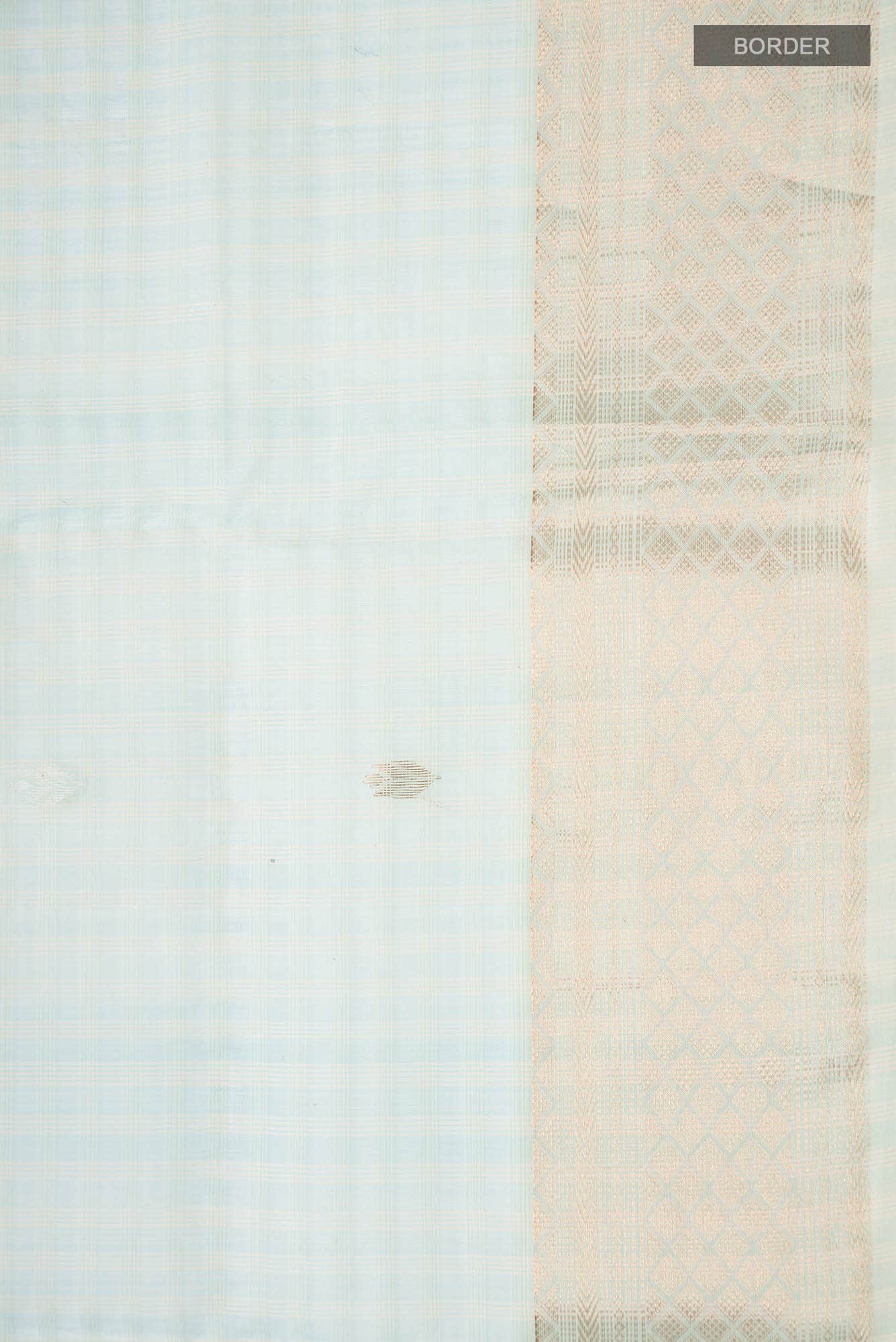 Light Blue Maheshwari Silk Cotton Saree