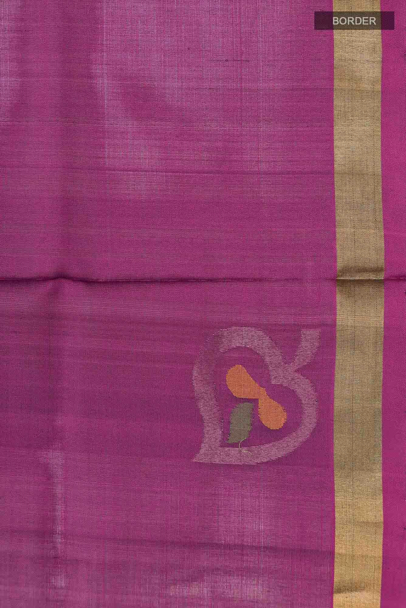 Magenta Uppada Silk Saree