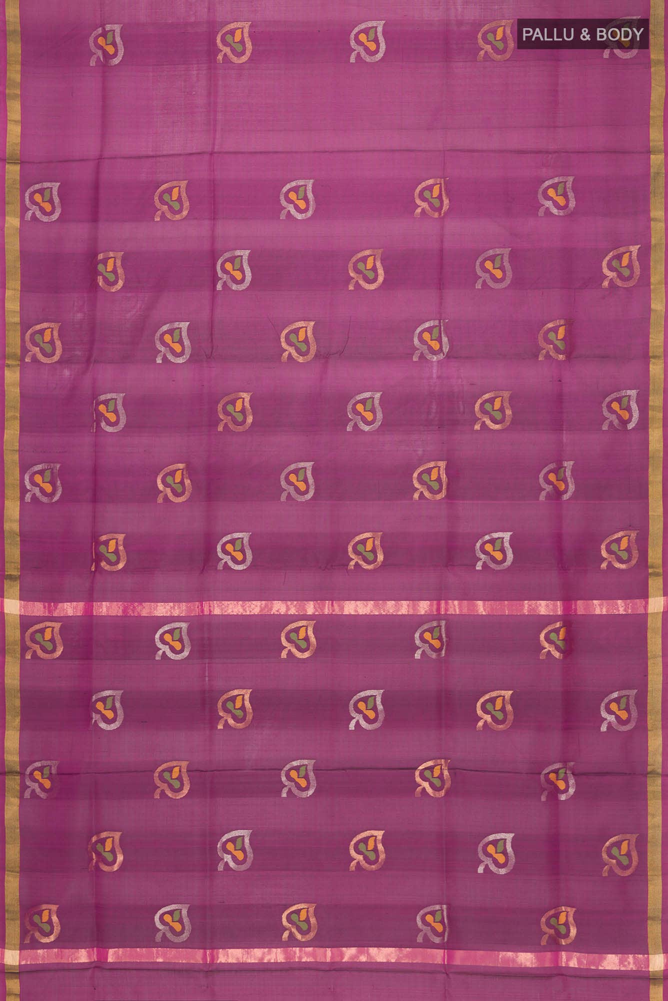 Magenta Uppada Silk Saree