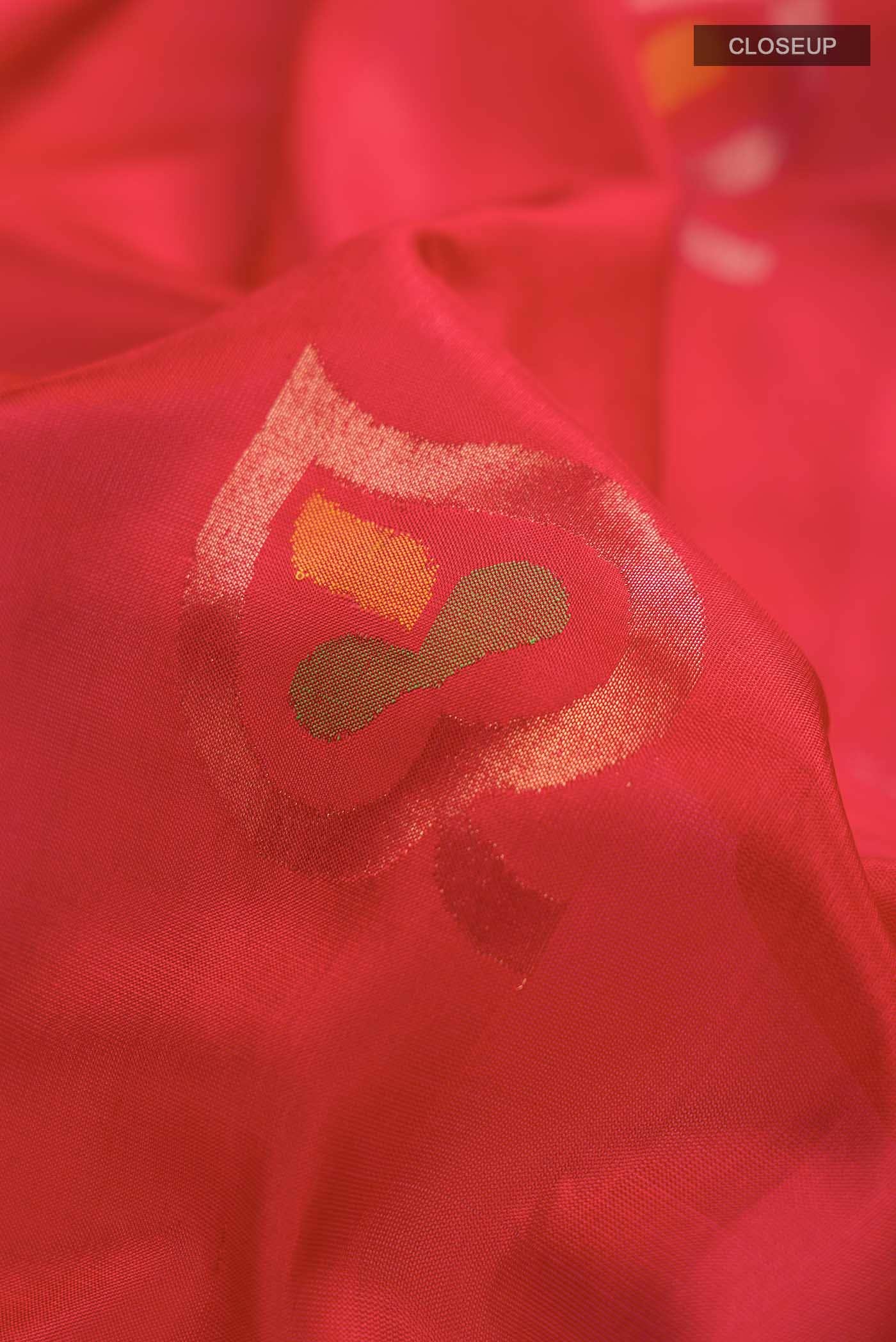 Red Uppada Silk Saree