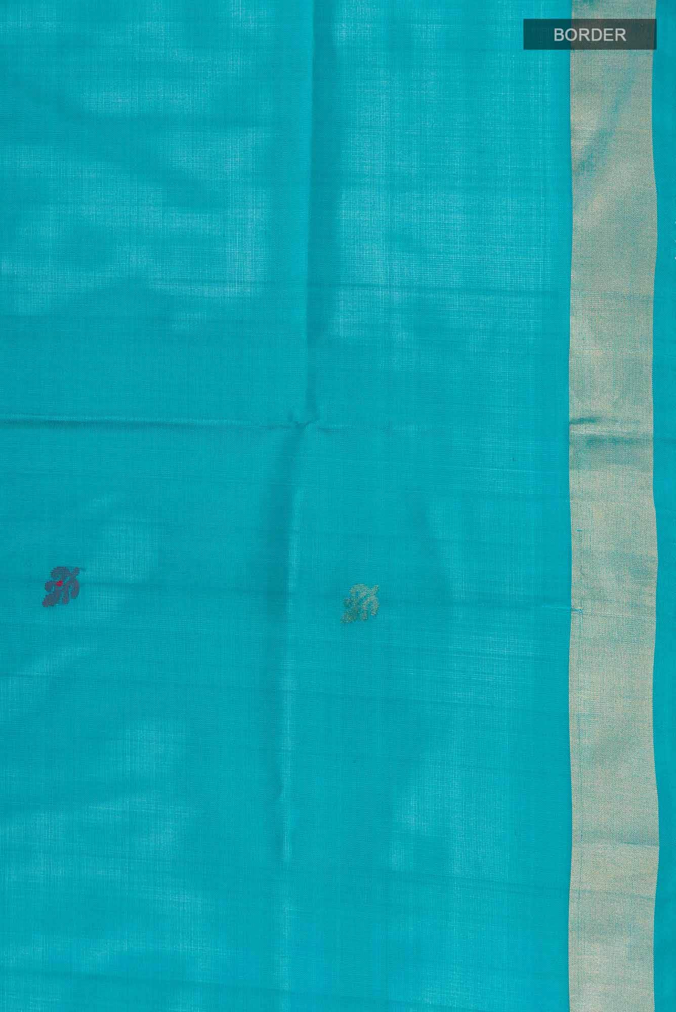 Blue Uppada Silk Saree