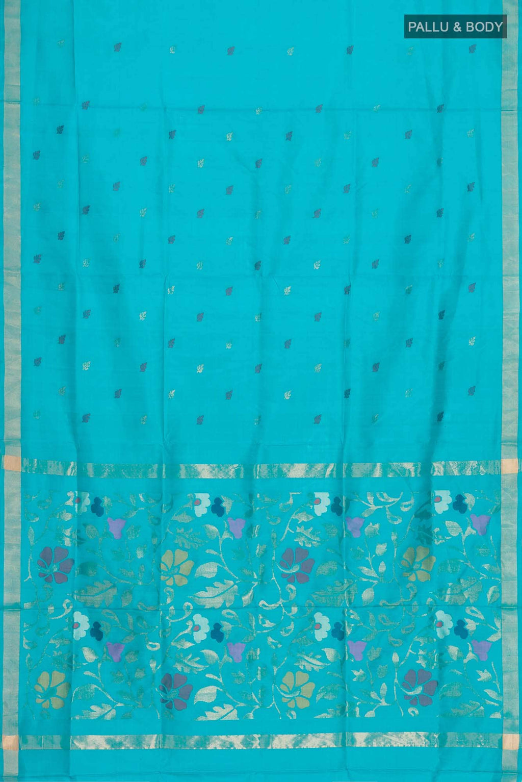 Blue Uppada Silk Saree