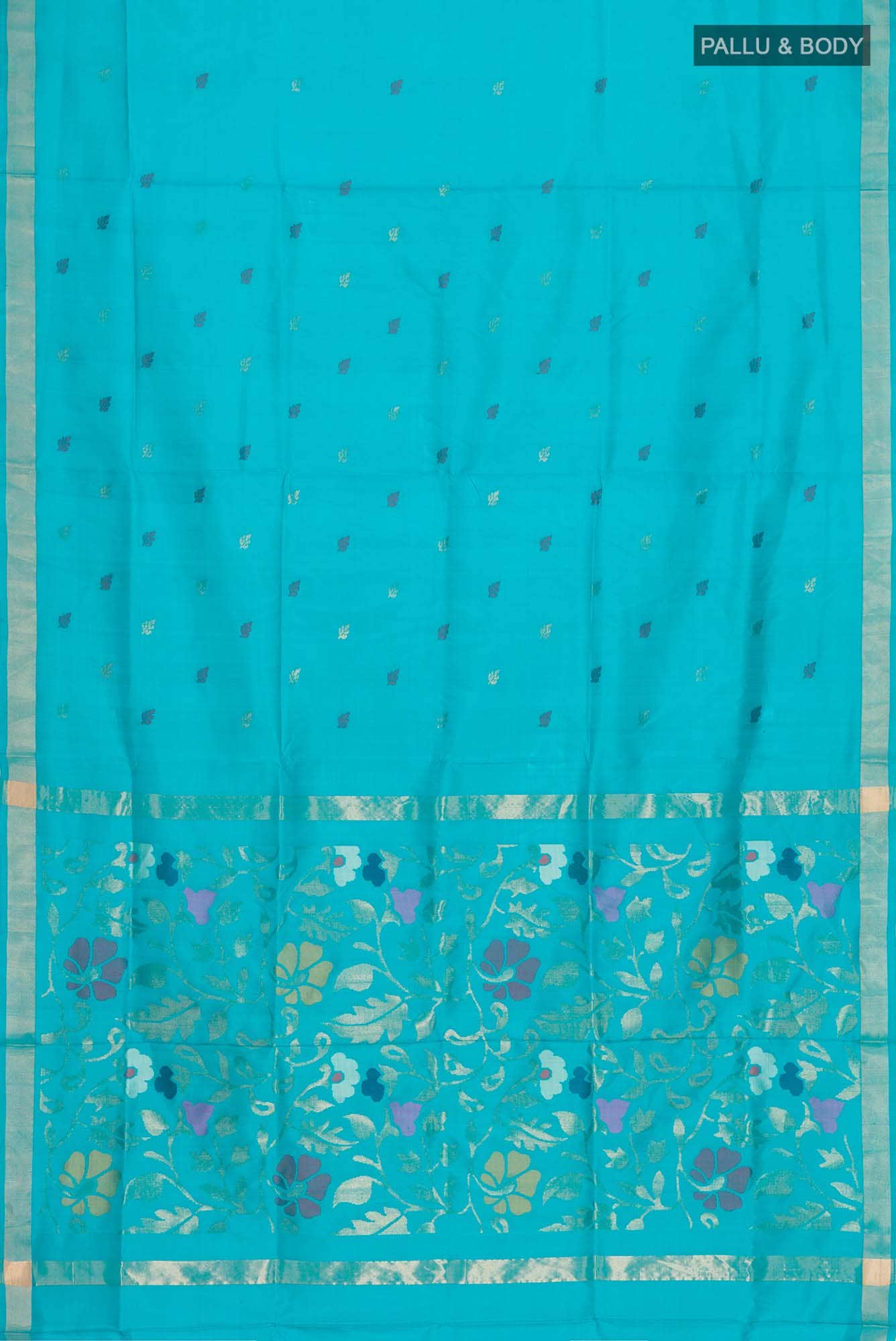 Blue Uppada Silk Saree