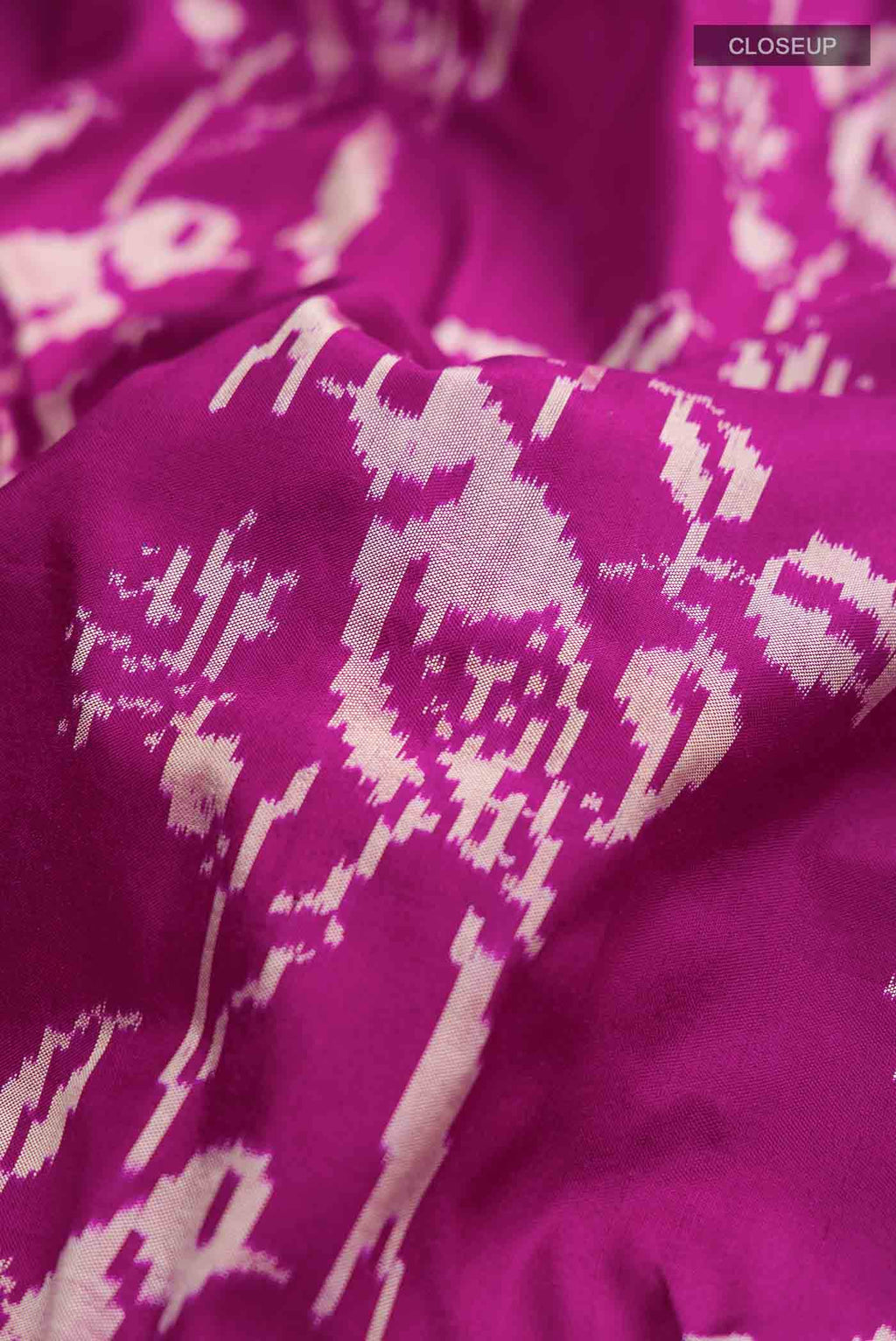 Purple Pochampally Silk Saree