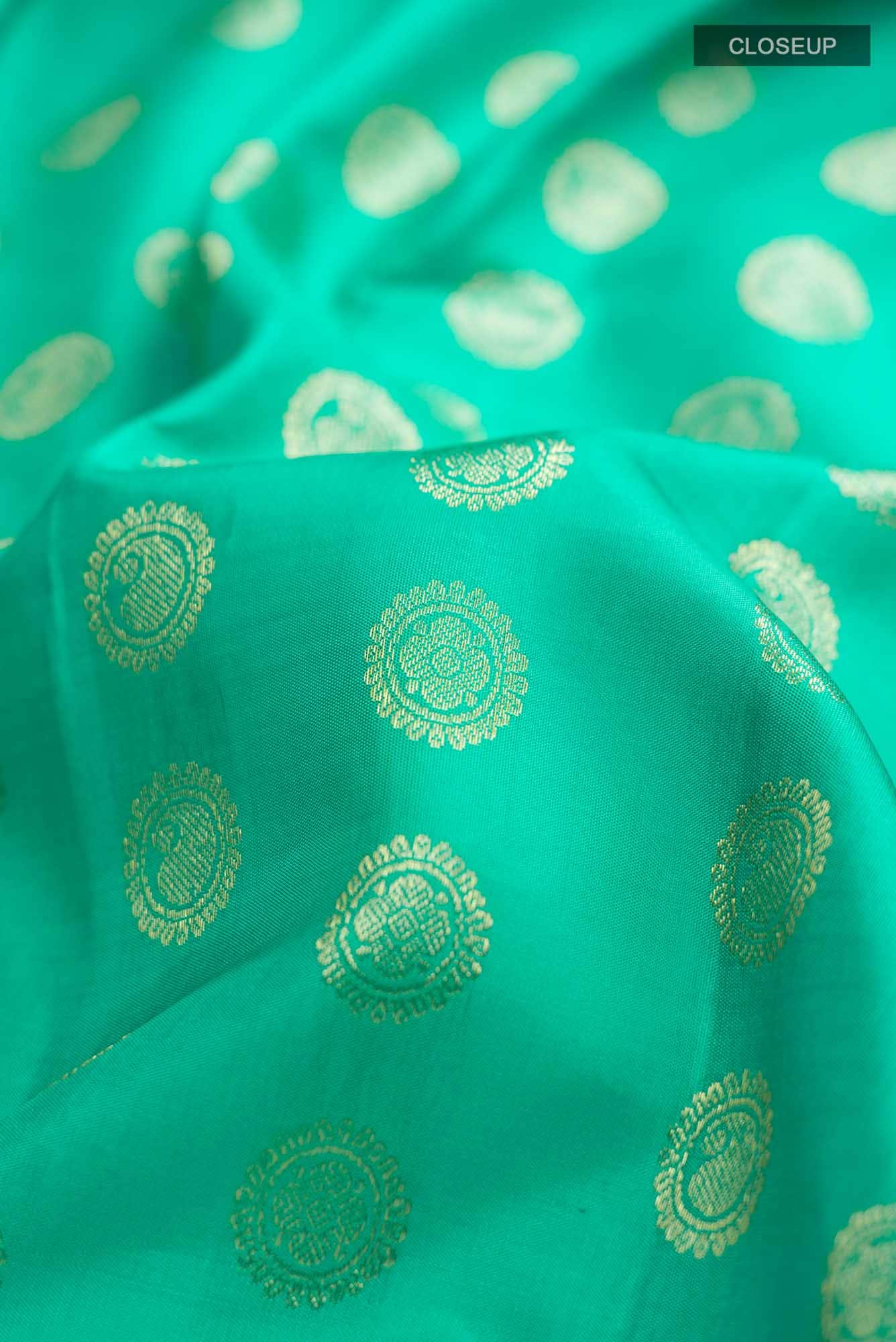 Green Kanchipuram Silk Saree