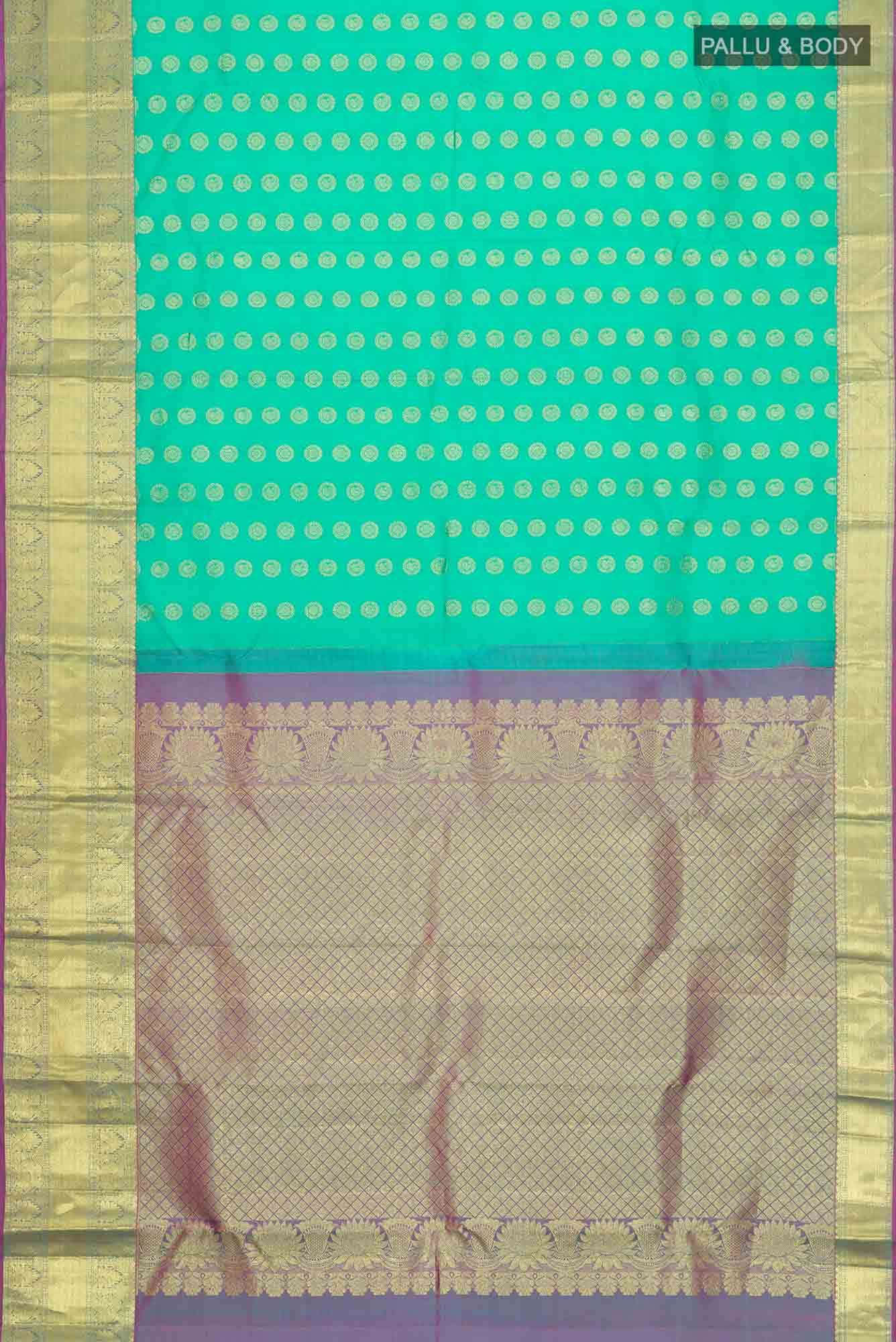 Green Kanchipuram Silk Saree