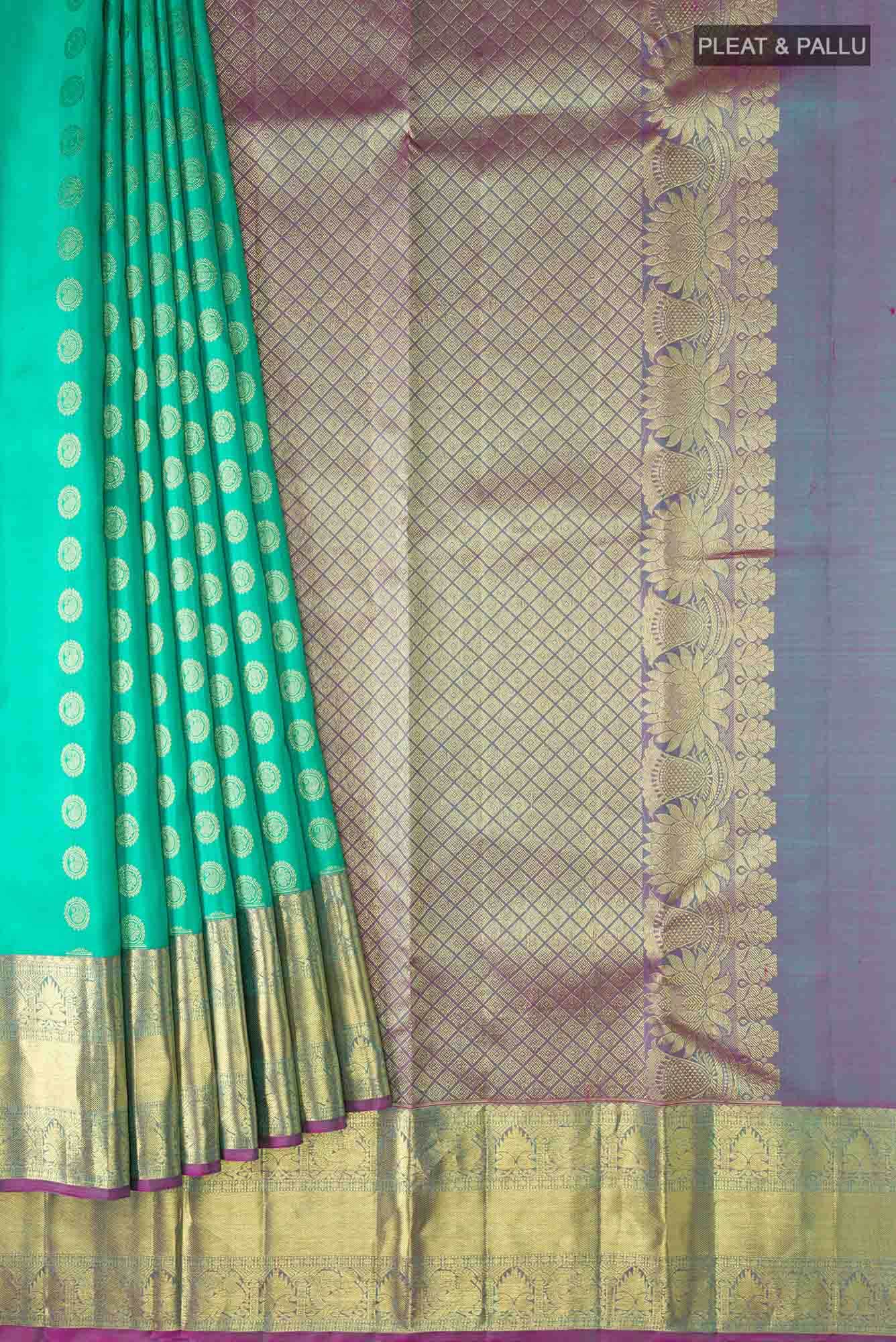 Green Kanchipuram Silk Saree
