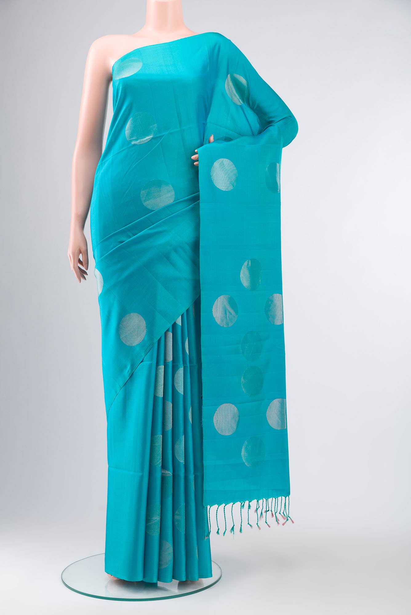Blue Soft Silk Saree