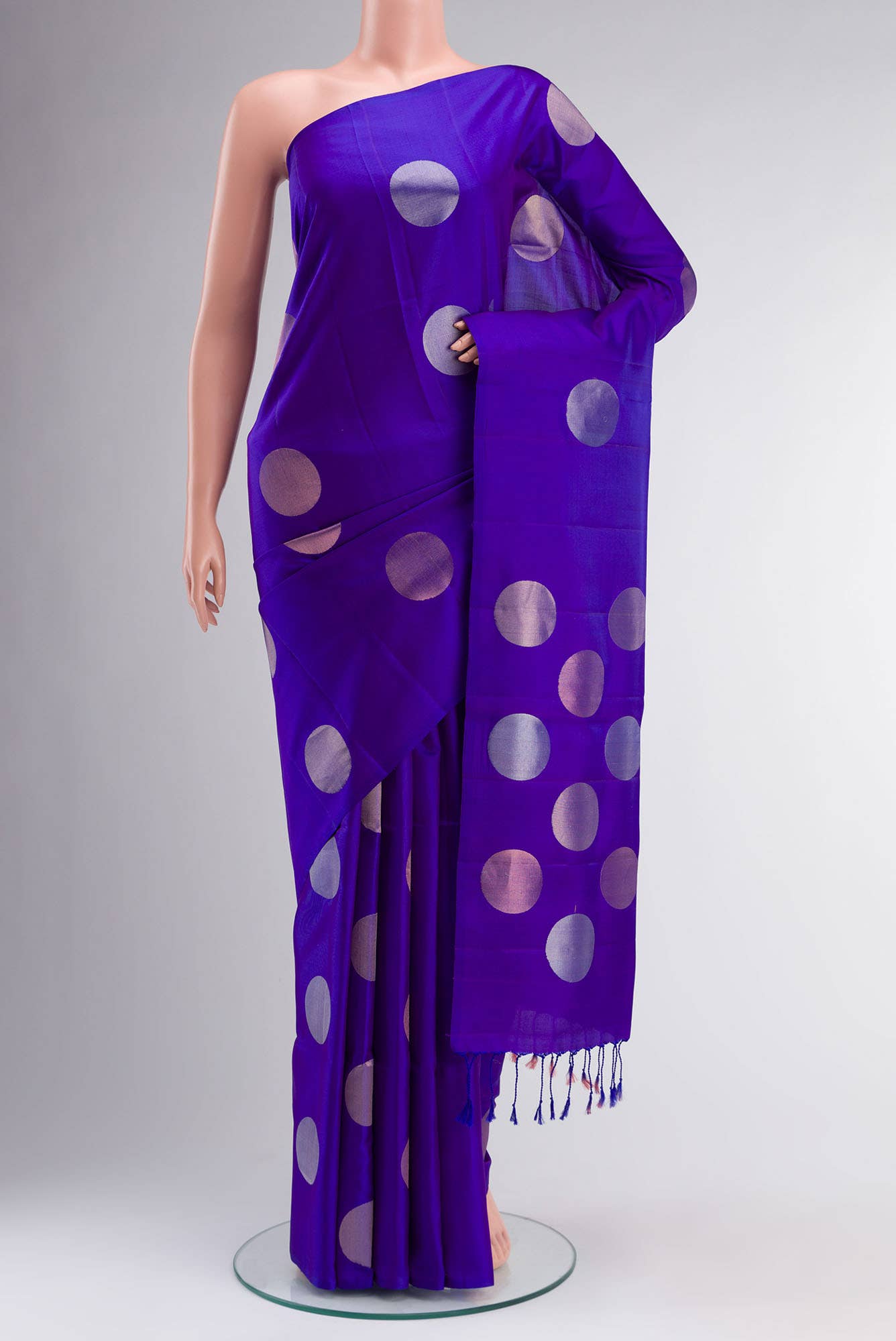 Violet Soft Silk Saree