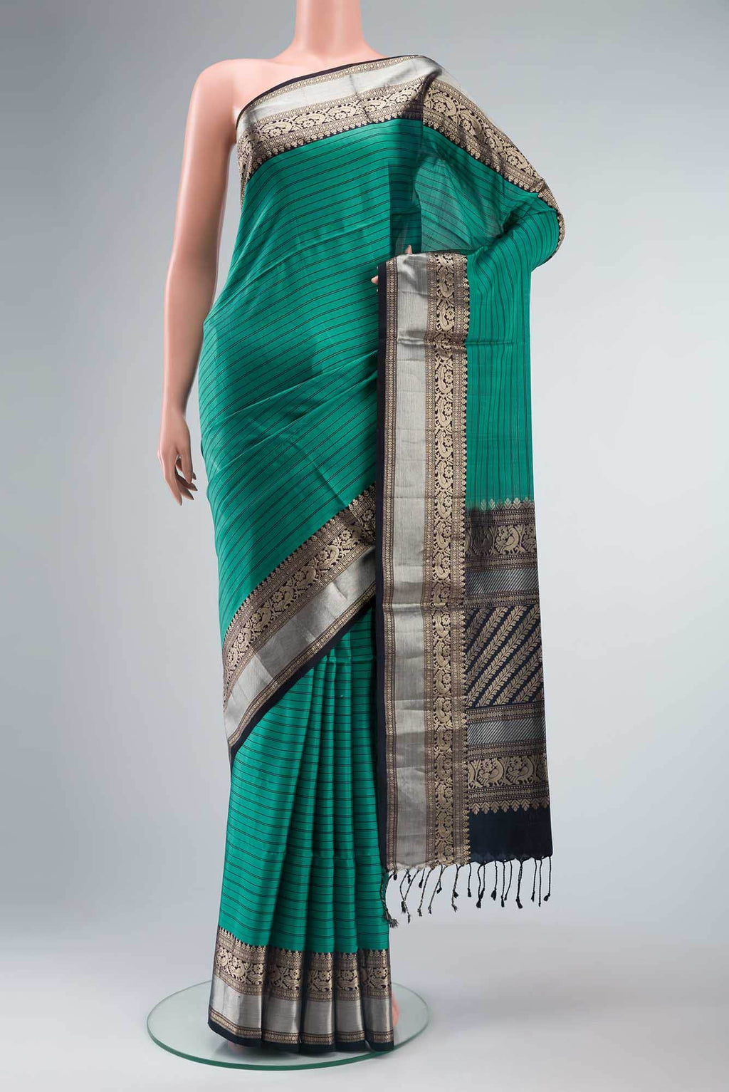 Green Soft Silk Saree