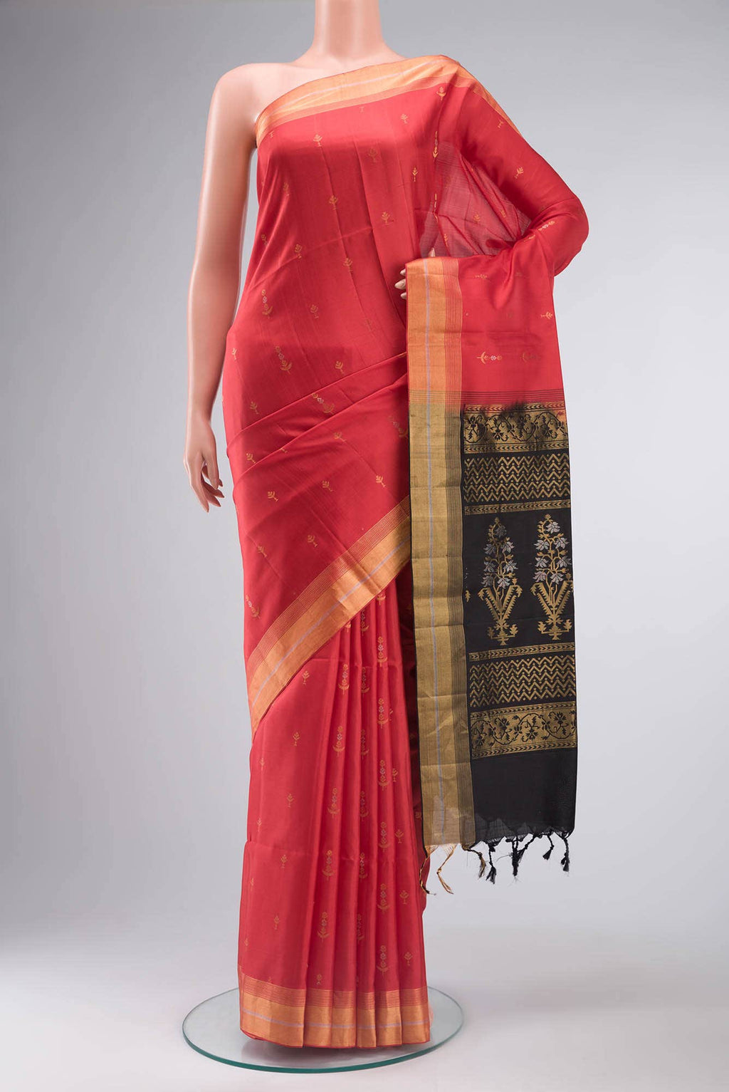 Red Soft Silk Saree