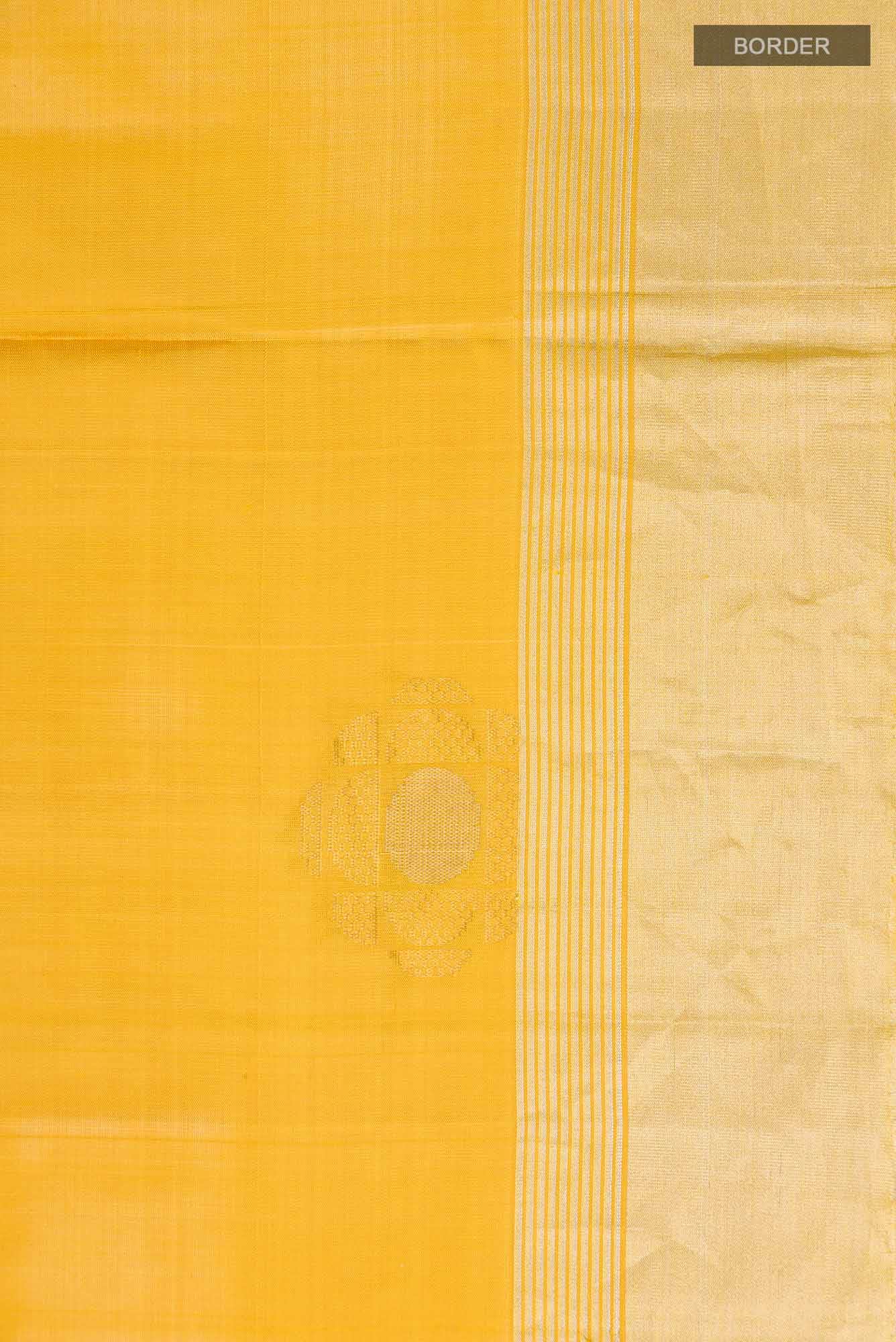 Yellow Soft Silk Saree