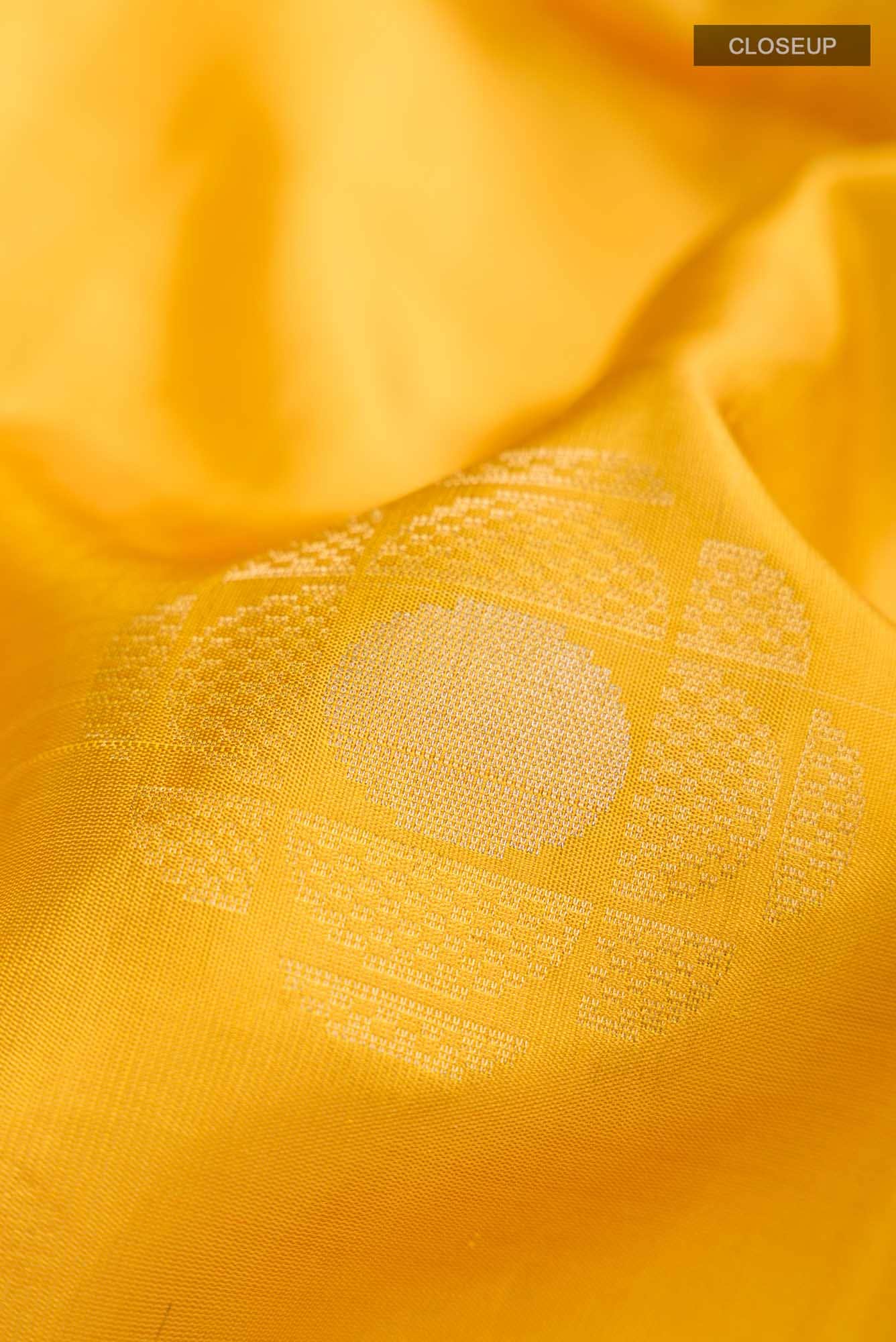 Yellow Soft Silk Saree