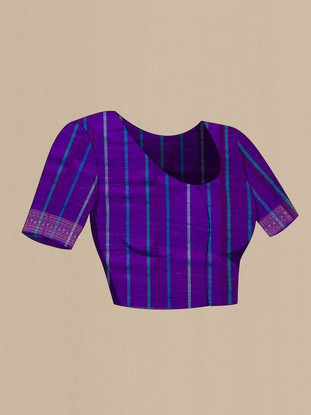 Violet Soft Silk Saree