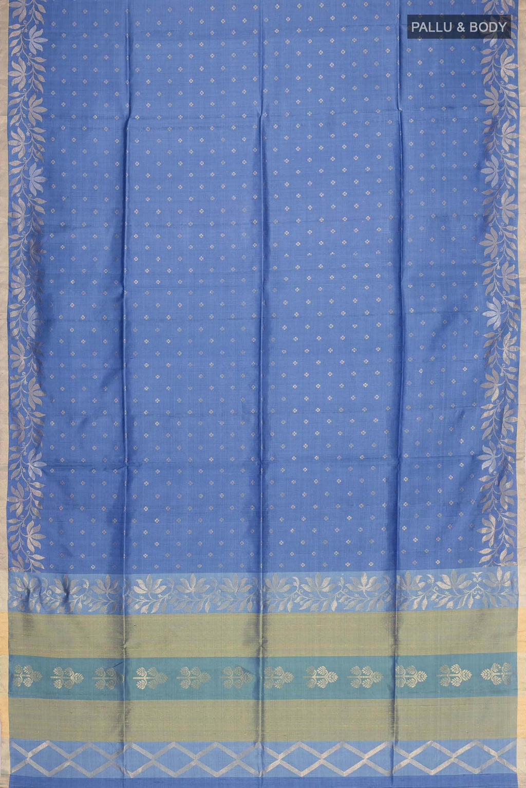 Blue Soft Silk Saree