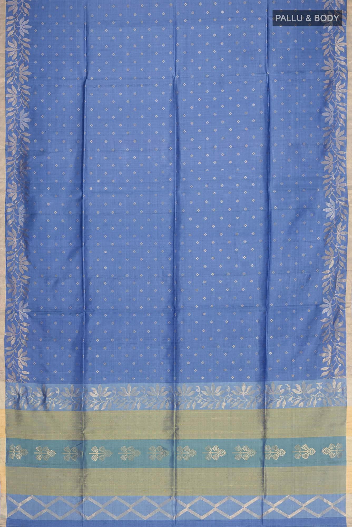 Blue Soft Silk Saree