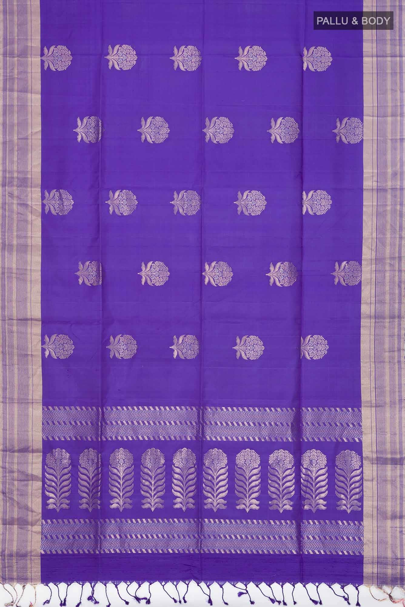 Violet Soft Silk Saree