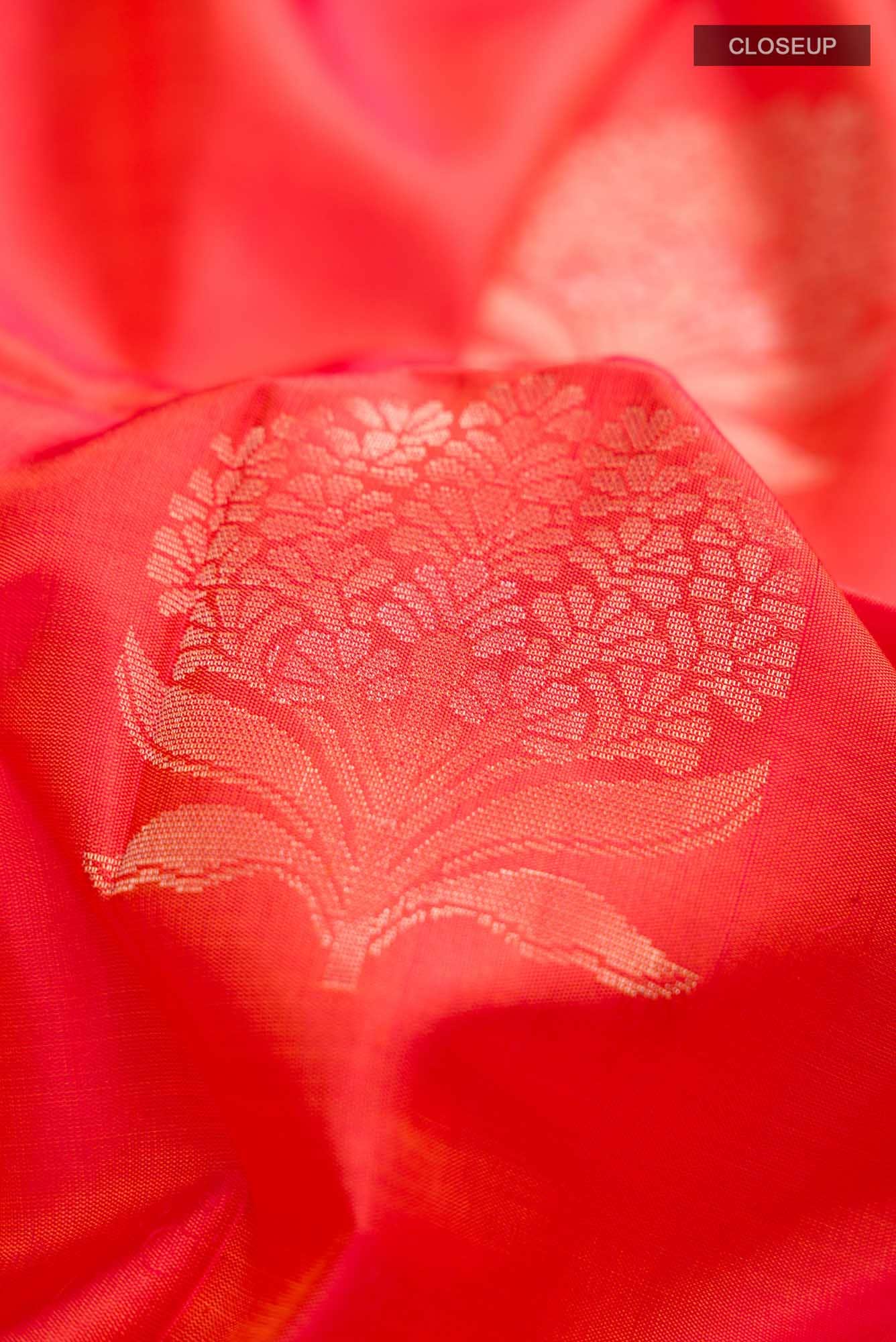 Orange Soft Silk Saree