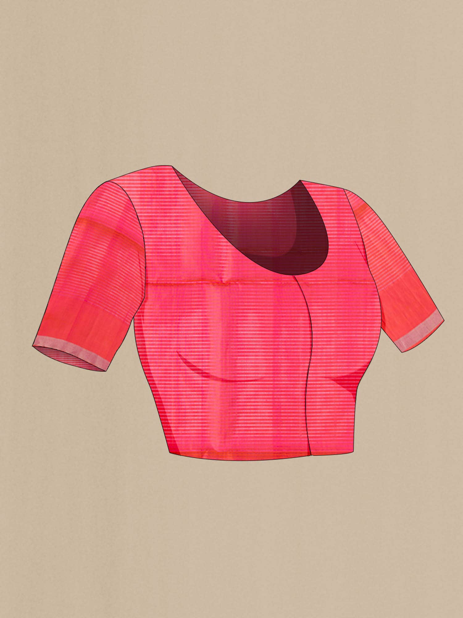 Magenta Soft Silk Saree