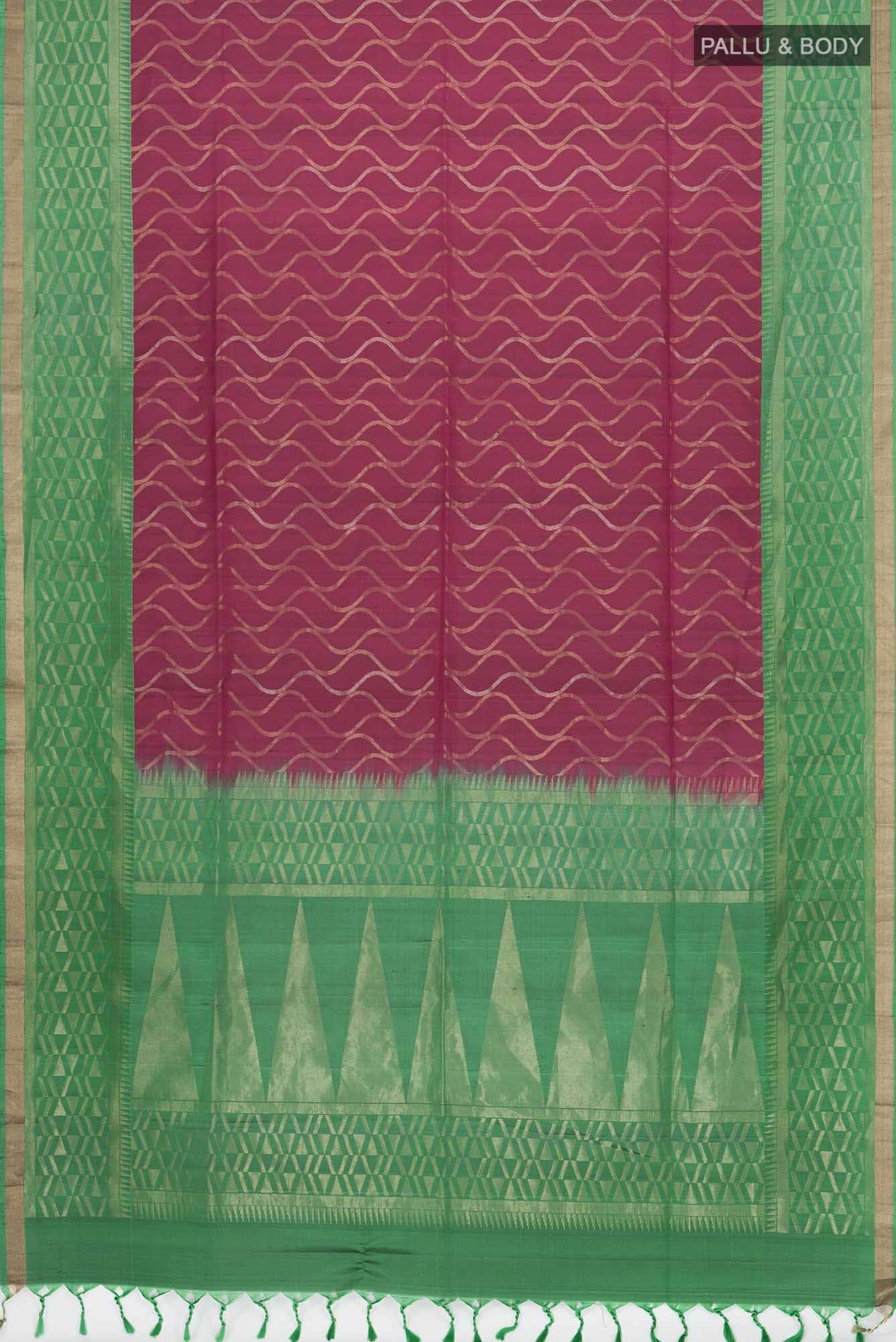 Magenta Soft Silk Saree