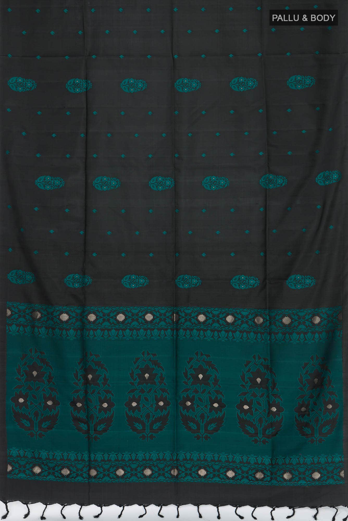 Black Soft Silk Saree